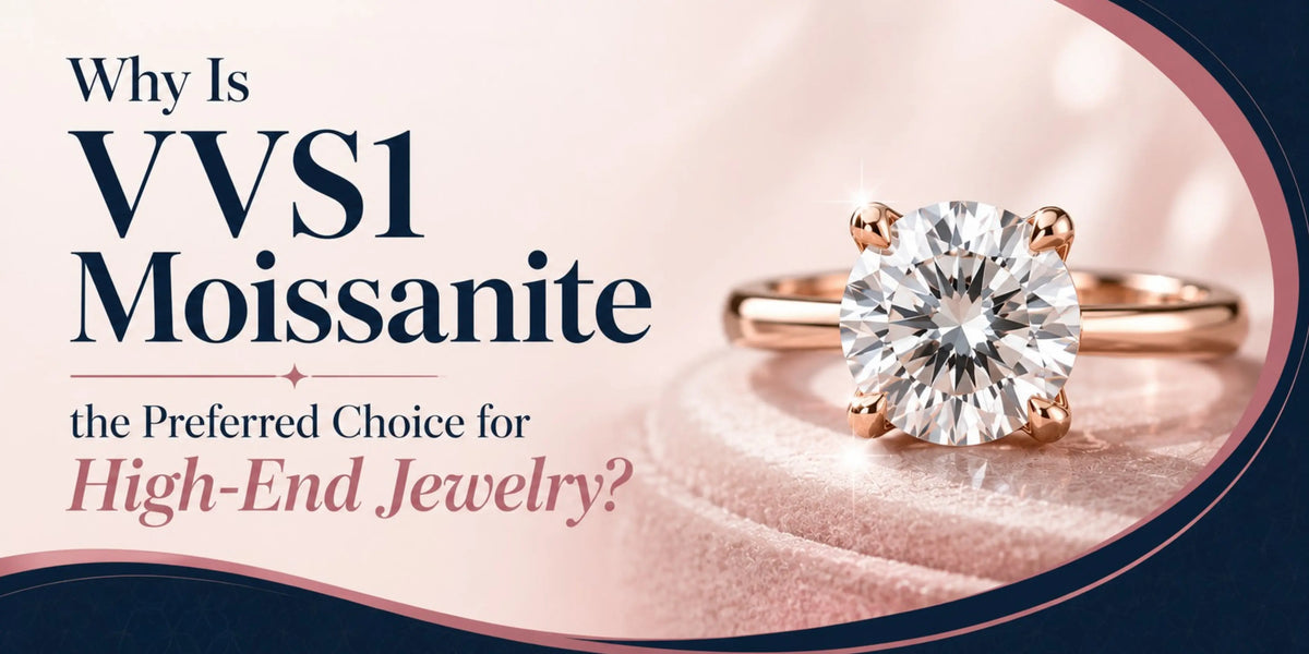 Why Is VVS1 Moissanite the Preferred Choice for High-End Jewelry?