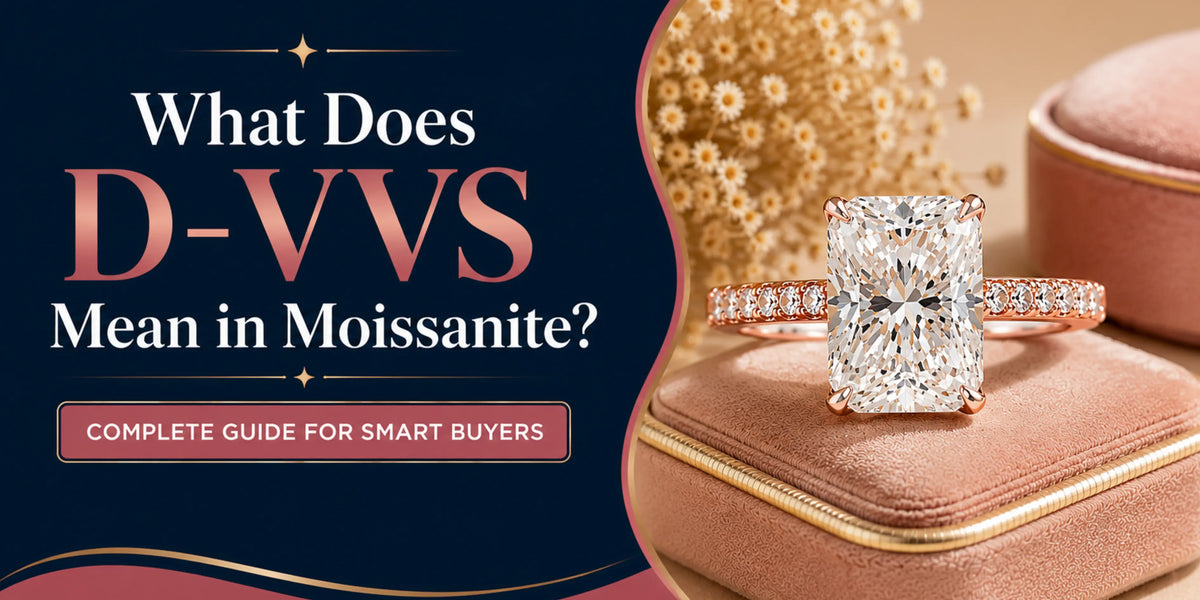 What Does D-VVS Mean in Moissanite?