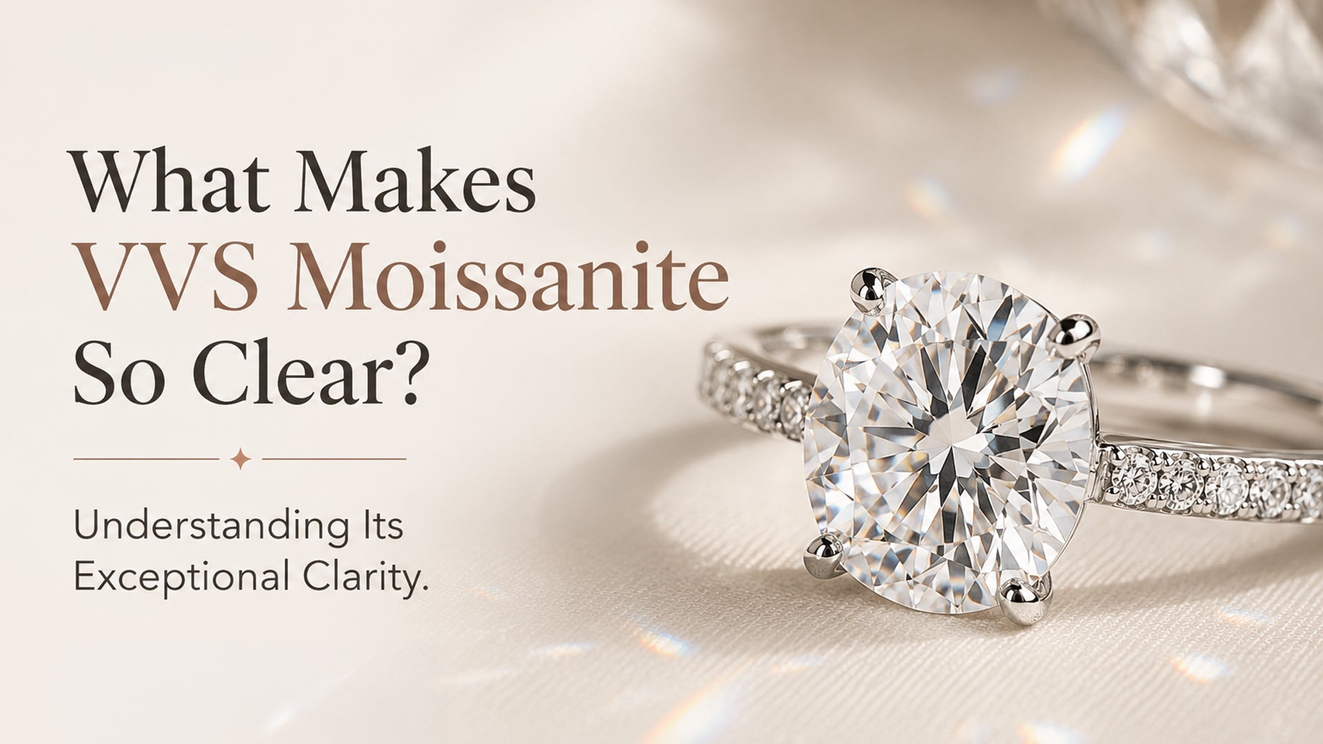 What Makes VVS Moissanite So Clear? Understanding Its Exceptional Clarity
