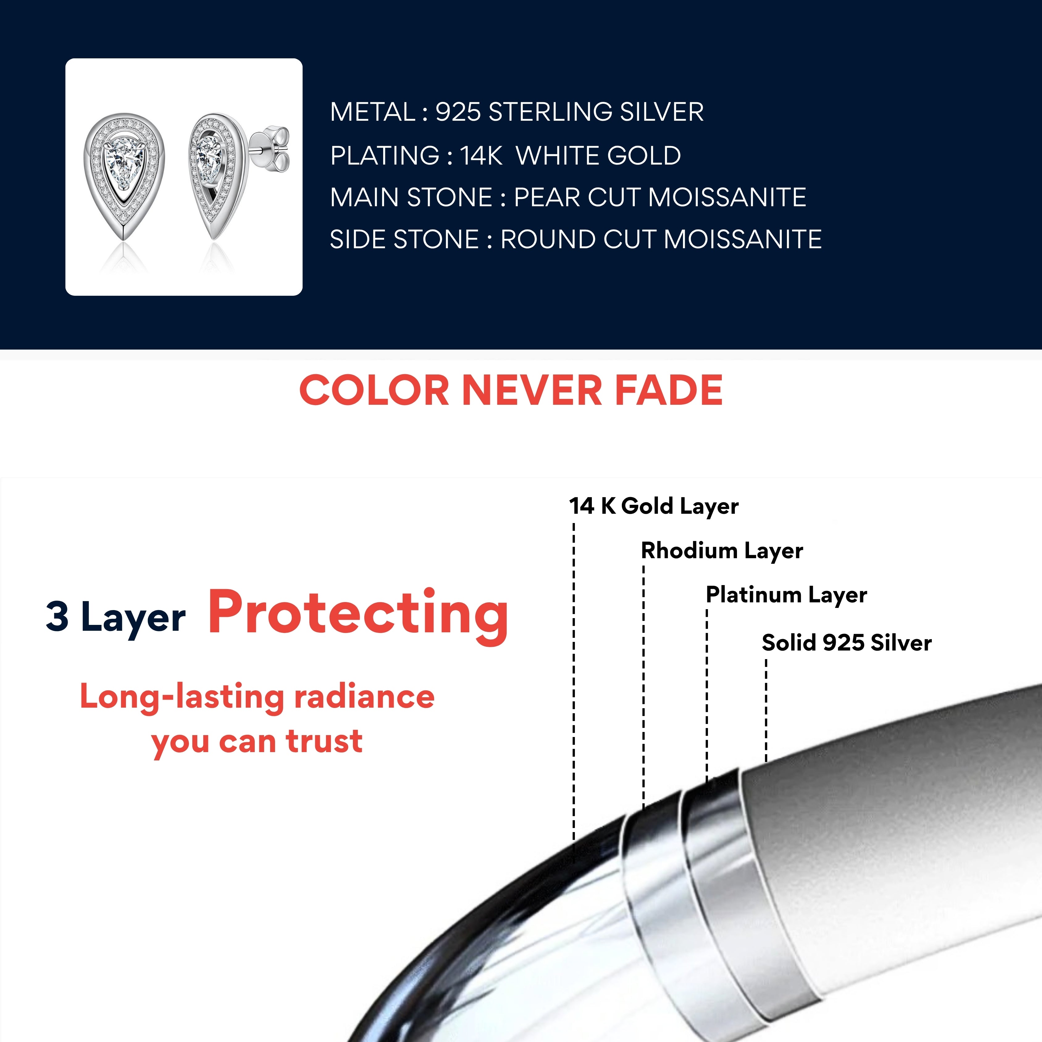 earrings, diamond earrings, gold earrings, diamond stud earrings, gold stud earrings, silver stud earrings, earrings for women, hoop earrings, lab grown diamond earrings, real diamond earrings, lab created diamond earrings, valentines gift for her, birthday gift for her