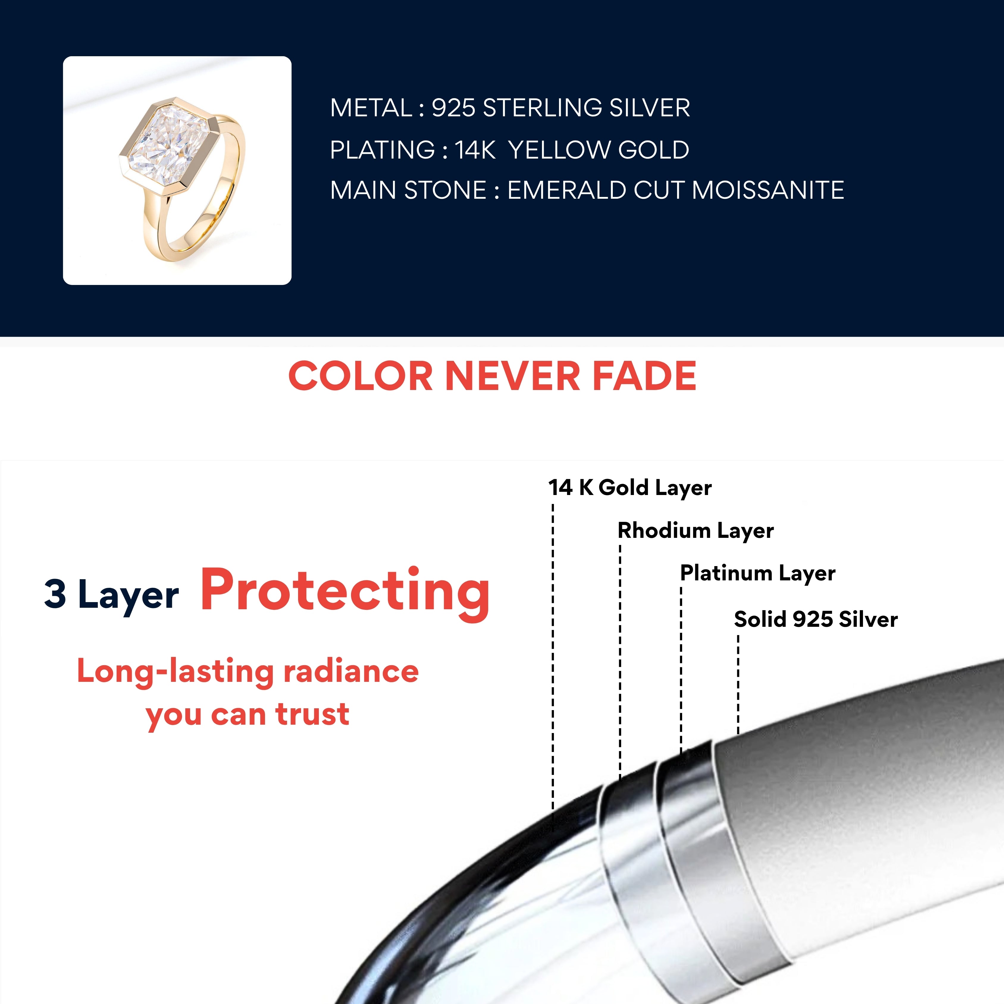 gold ring, 14k gold ring, white gold ring, rings, promise rings, radiant cut diamond rings, mens wedding band, anniversary ring, silver rings, sterling silver rings, valentines gift for her, birthday gift for her