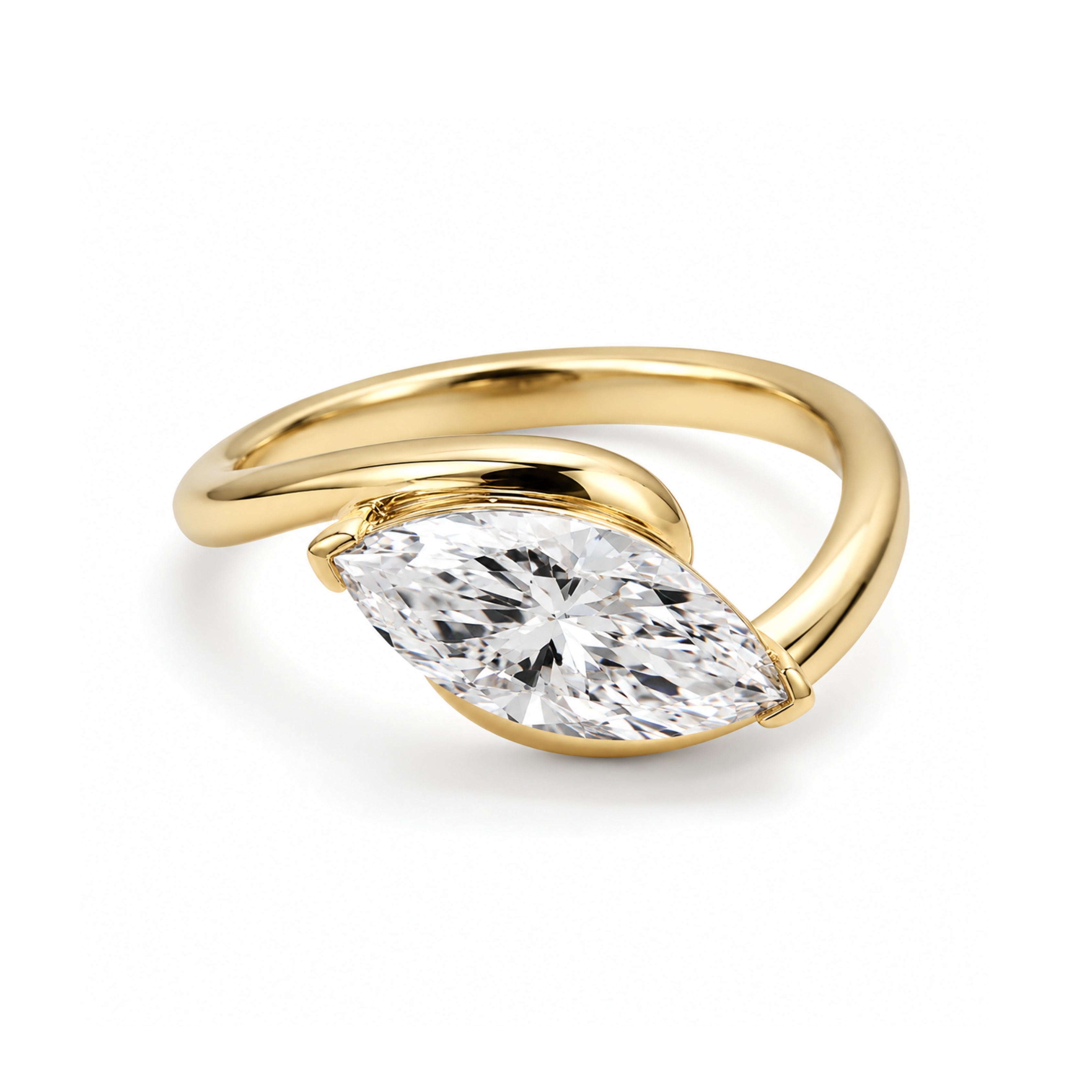 solitaire rings, gold rings, marquise cut engagement ring, gold rings for women, 14k gold rings, white gold rings, lab grown diamond rings, diamond rings for women, diamond rings, valentines gift for her, birthday gift for her, moissanite rings