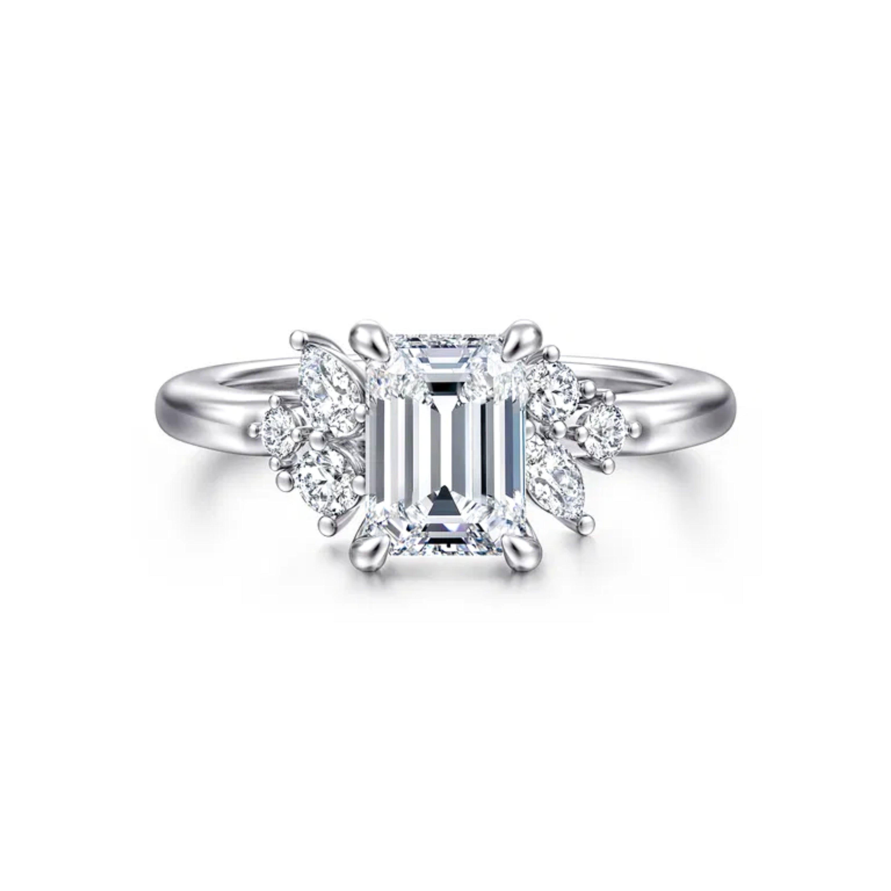 emerald cut diamond ring, solitaire rings, halo rings, gold rings, round cut engagement ring, gold rings for women, 14k gold rings, white gold rings, lab grown diamond rings, diamond rings for women, diamond rings, valentines gift for her, birthday gift for her, moissanite rings, 925 silver rings