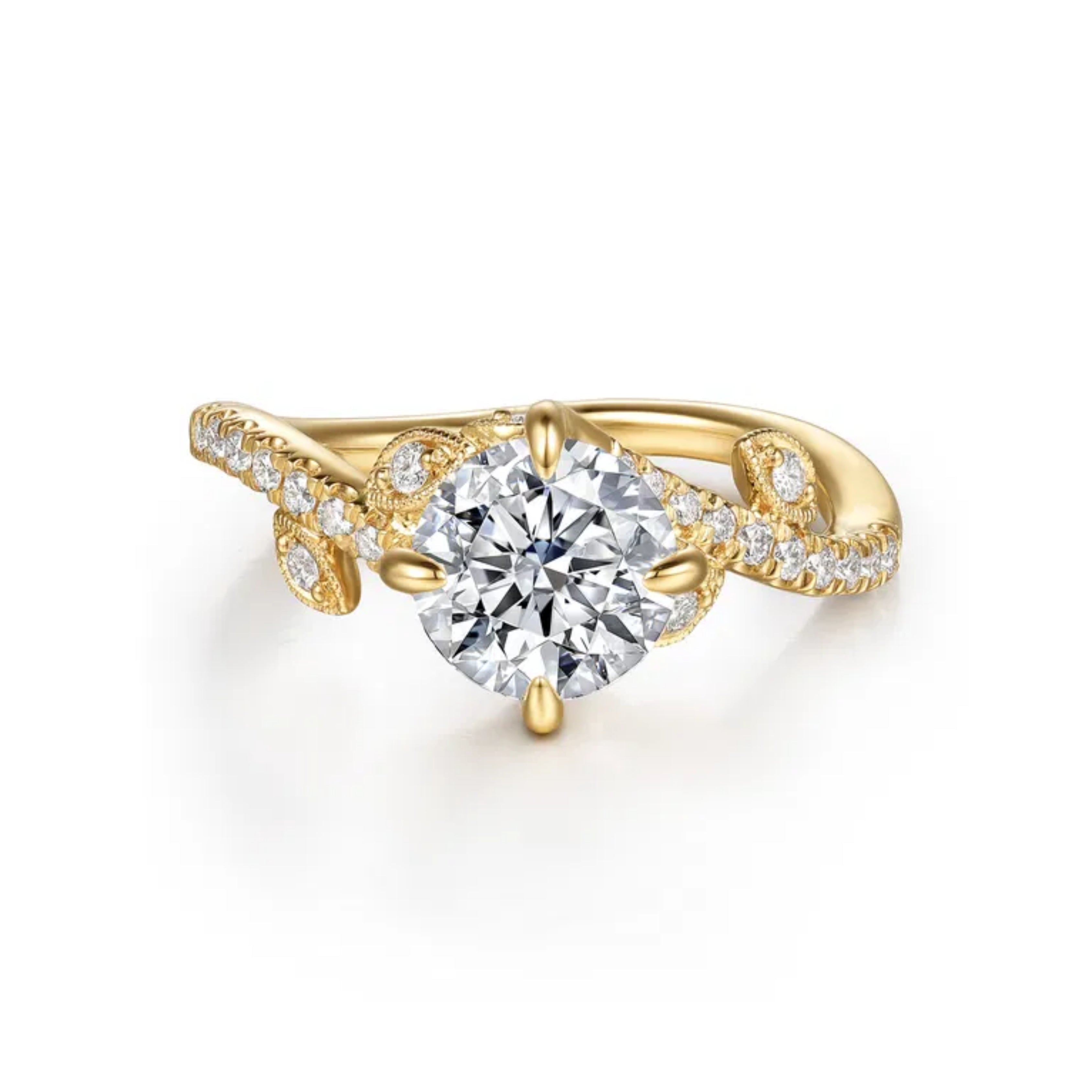 round cut diamond ring, solitaire rings, halo rings, gold rings, round cut engagement ring, gold rings for women, 14k gold rings, white gold rings, lab grown diamond rings, diamond rings for women, diamond rings, valentines gift for her, birthday gift for her, moissanite rings, 925 silver rings