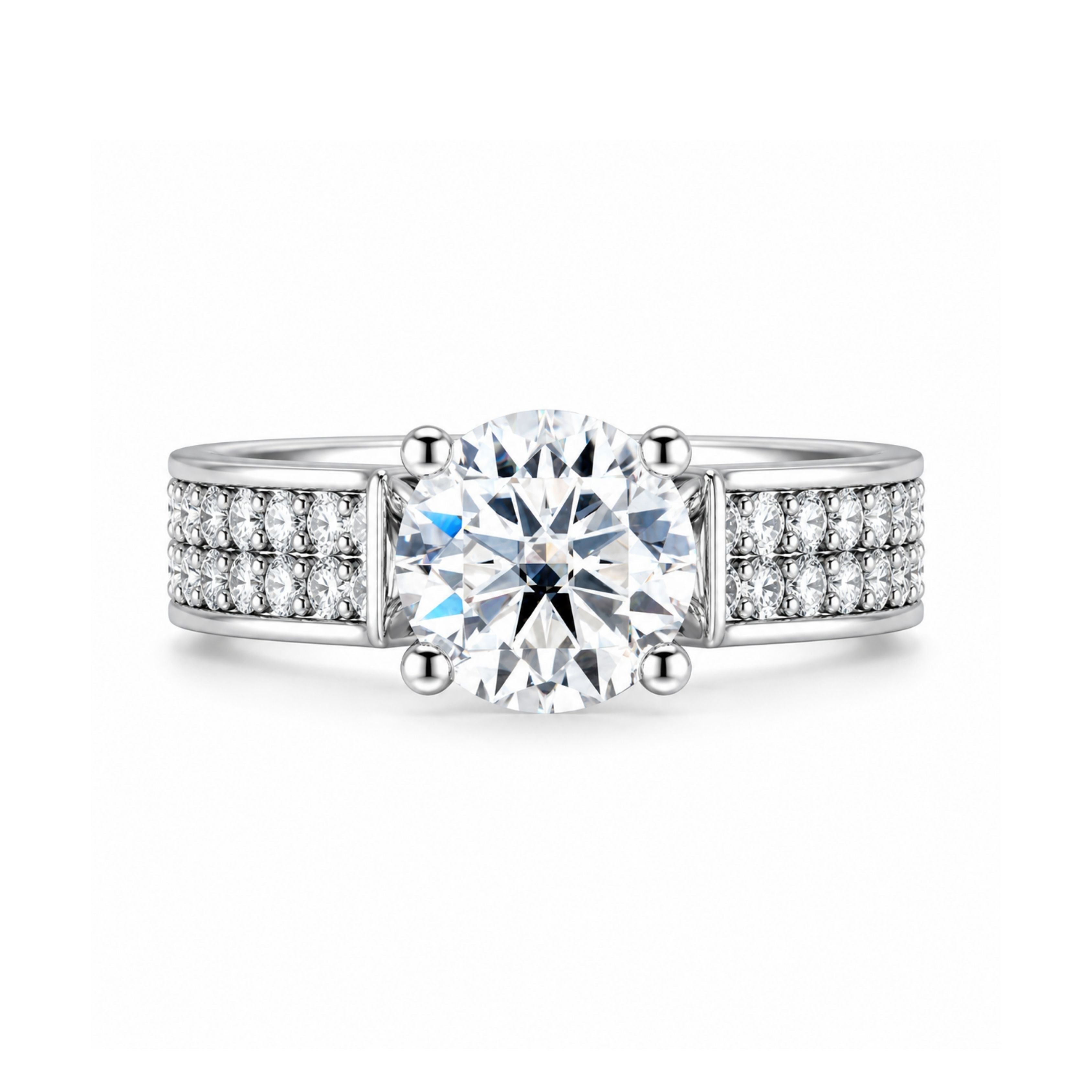round cut diamond ring, solitaire rings, halo rings, gold rings, round cut engagement ring, gold rings for women, 14k gold rings, white gold rings, lab grown diamond rings, diamond rings for women, diamond rings, valentines gift for her, birthday gift for her, moissanite rings, 925 silver rings