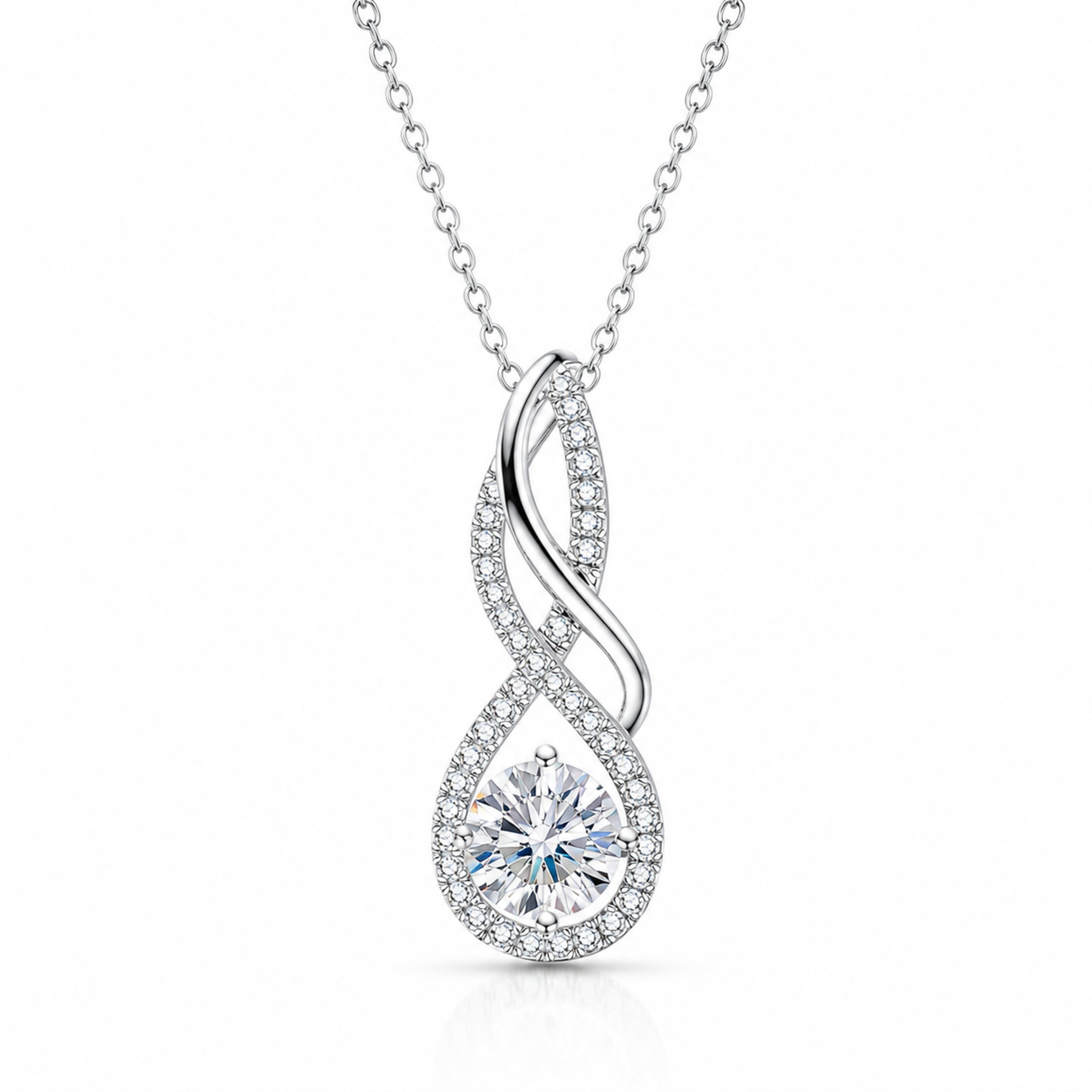 moissanite pendant, pendant necklace, gold pendant necklace, silver pendant necklace, diamond pendant, custom moissanite pendant, gold necklace, gold necklace women, white gold necklace, 14k gold necklace, valentines gift for her, birthday gift for her