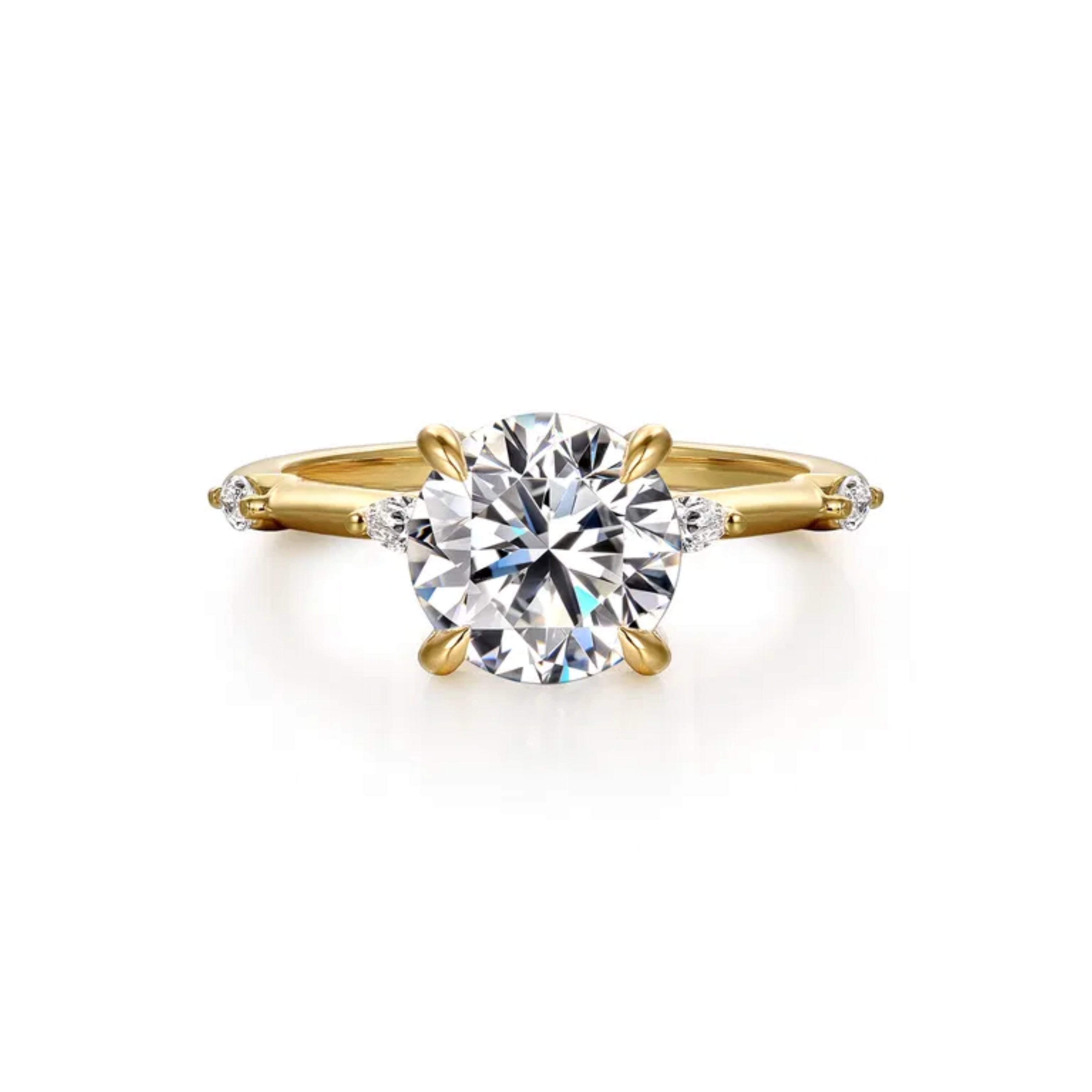 round cut diamond ring, solitaire rings, halo rings, gold rings, round cut engagement ring, gold rings for women, 14k gold rings, white gold rings, lab grown diamond rings, diamond rings for women, diamond rings, valentines gift for her, birthday gift for her, moissanite rings, 925 silver rings