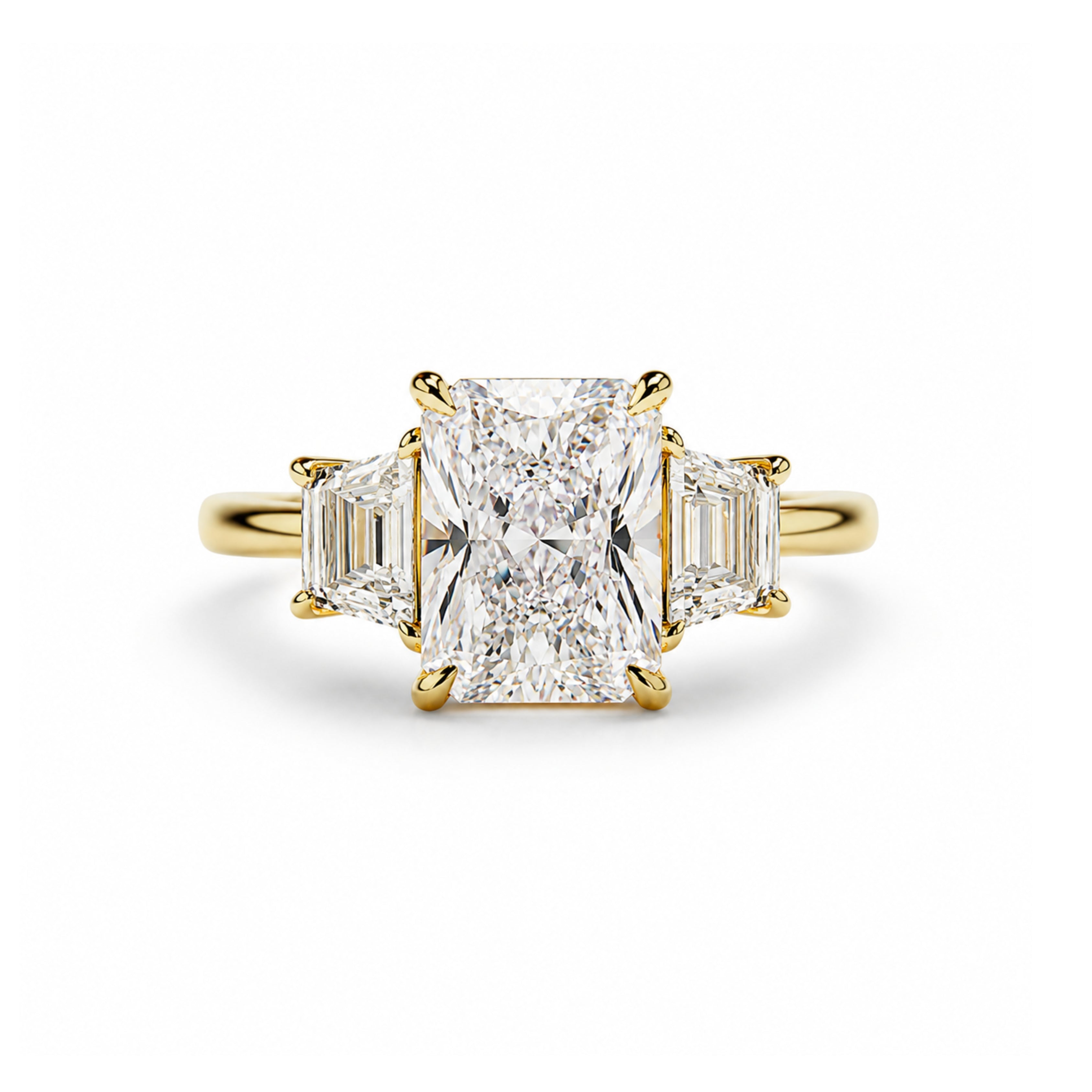 three stone ring, radiant diamond ring, silver rings, taylor swift engagement ring, ariana grande engagement ring, lab grown diamond rings, gold rings, gold rings for women, 14k gold rings for women, white gold rings, solid gold rings, valentines gift for her, birthday gift for her