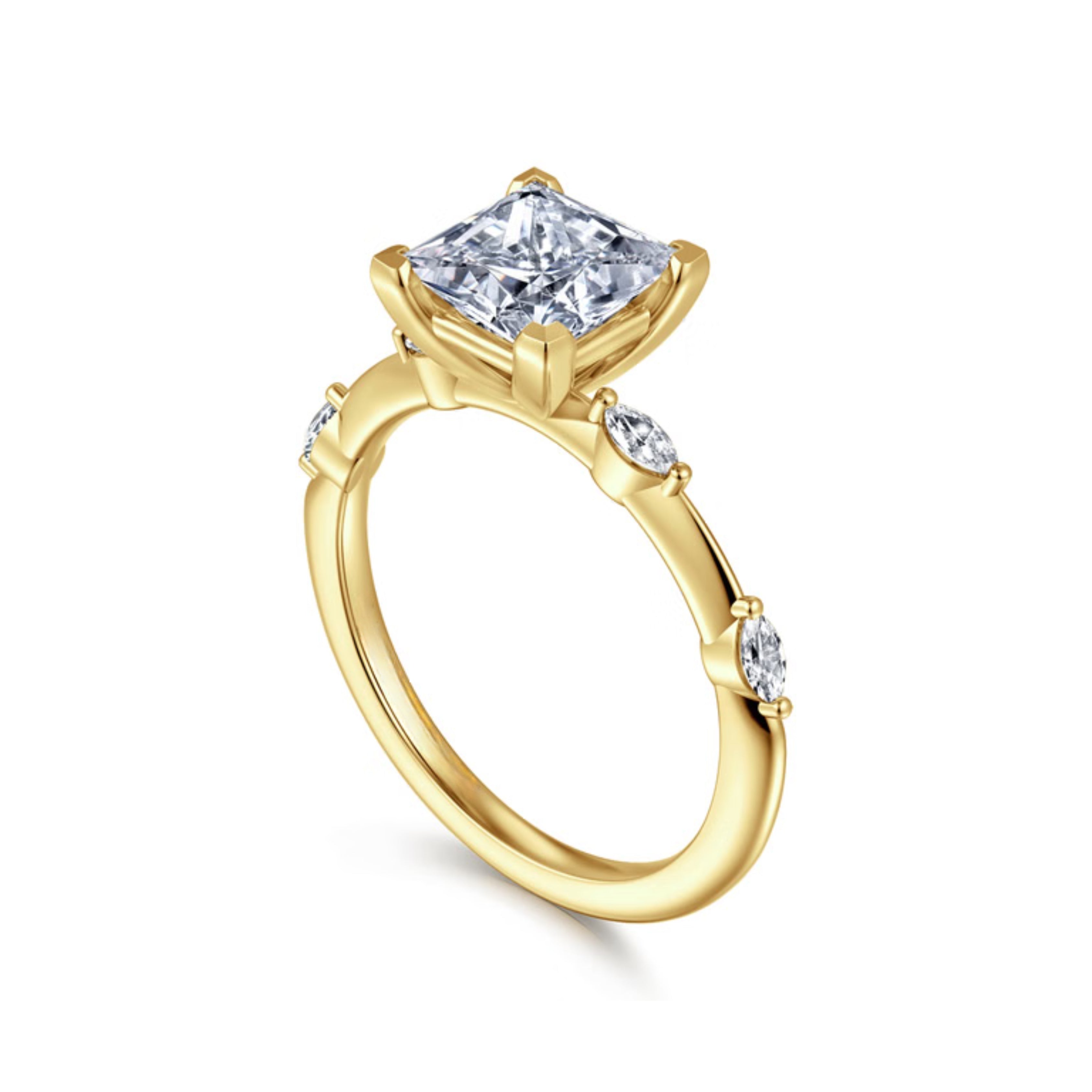 princess cut diamond ring, solitaire rings, halo rings, gold rings, princess cut engagement ring, gold rings for women, 14k gold rings, white gold rings, lab grown diamond rings, diamond rings for women, diamond rings, valentines gift for her, birthday gift for her, moissanite rings, 925 silver rings