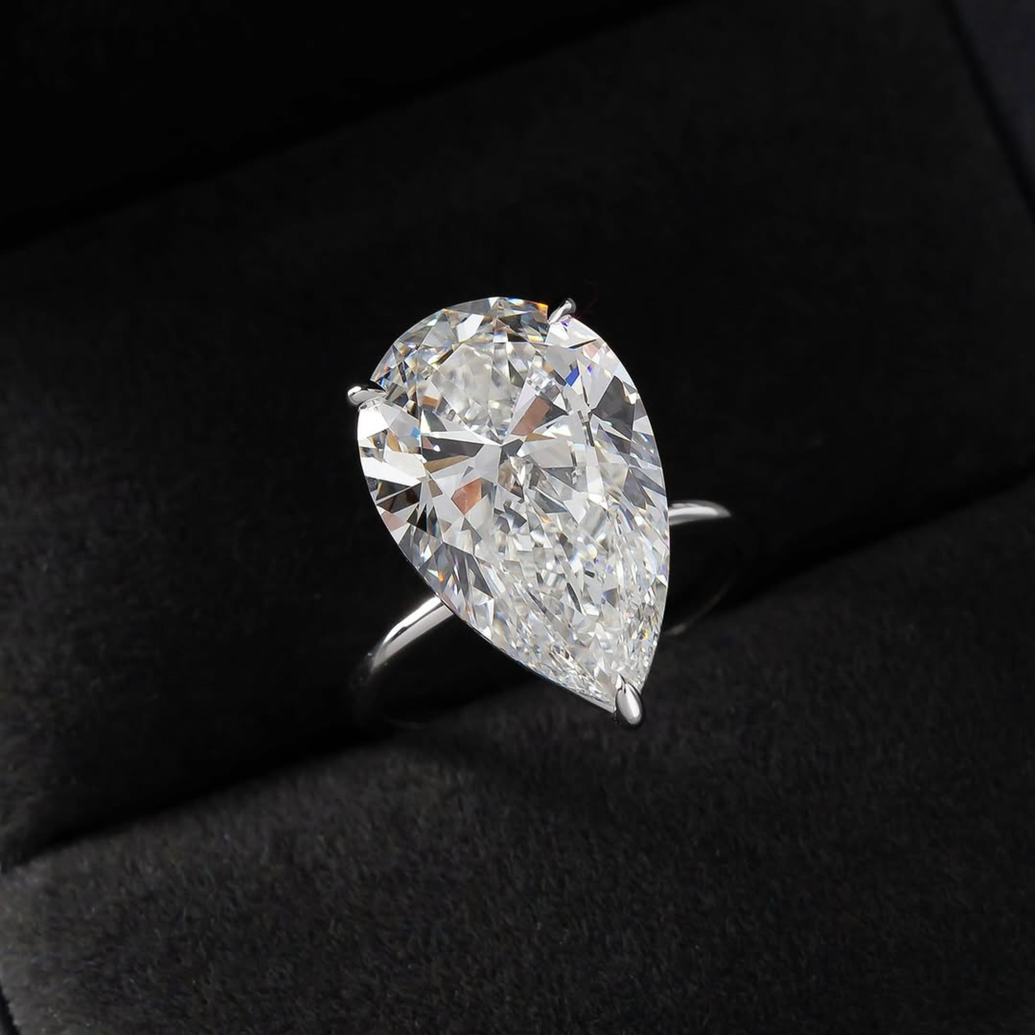 pear cut engagement ring, solitaire rings, halo rings, gold rings, engagement rings, engagement rings for women, moissanite engagement rings, round cut engagement ring, gold rings for women, 14k gold rings, white gold rings, lab grown diamond rings, diamond rings for women, diamond rings, valentines gift for her, birthday gift for her, moissanite rings, 925 silver rings