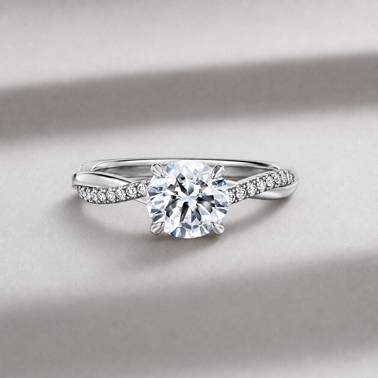 round cut diamond ring, solitaire rings, halo rings, gold rings, round cut engagement ring, gold rings for women, 14k gold rings, white gold rings, lab grown diamond rings, diamond rings for women, diamond rings, valentines gift for her, birthday gift for her, moissanite rings, 925 silver rings