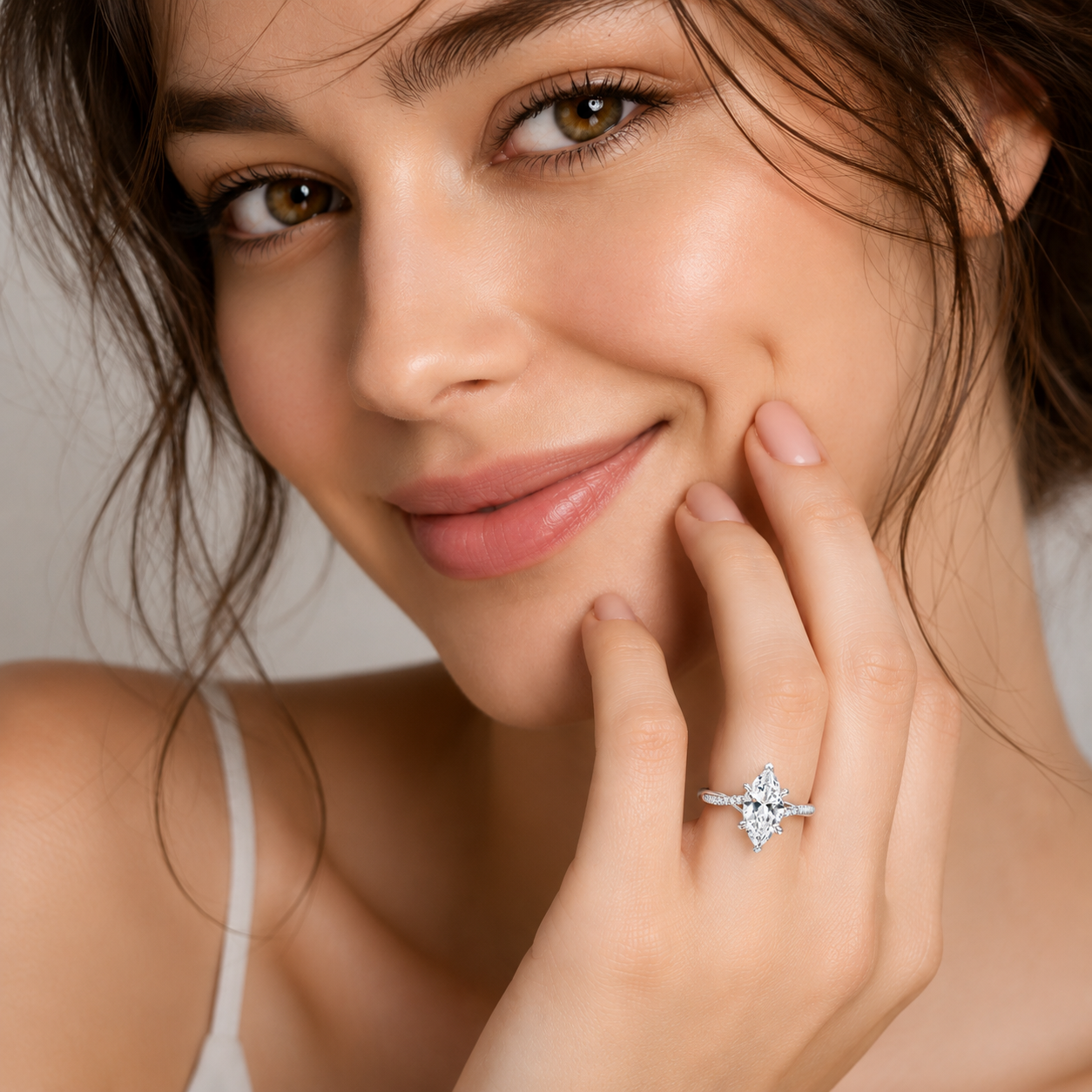marquise cut diamond ring, solitaire rings, halo rings, gold rings, marquise cut engagement ring, gold rings for women, 14k gold rings, white gold rings, lab grown diamond rings, diamond rings for women, diamond rings, valentines gift for her, birthday gift for her, moissanite rings, 925 silver rings