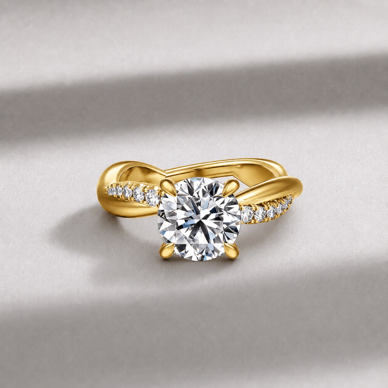 round cut diamond ring, solitaire rings, halo rings, gold rings, round cut engagement ring, gold rings for women, 14k gold rings, white gold rings, lab grown diamond rings, diamond rings for women, diamond rings, valentines gift for her, birthday gift for her, moissanite rings, 925 silver rings
