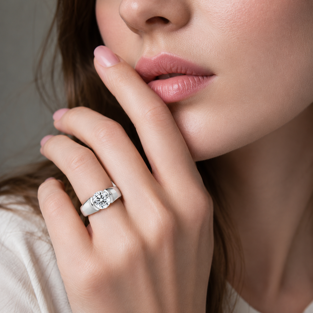 round cut diamond ring, solitaire rings, halo rings, gold rings, round cut engagement ring, gold rings for women, 14k gold rings, white gold rings, lab grown diamond rings, diamond rings for women, diamond rings, valentines gift for her, birthday gift for her, moissanite rings, 925 silver rings