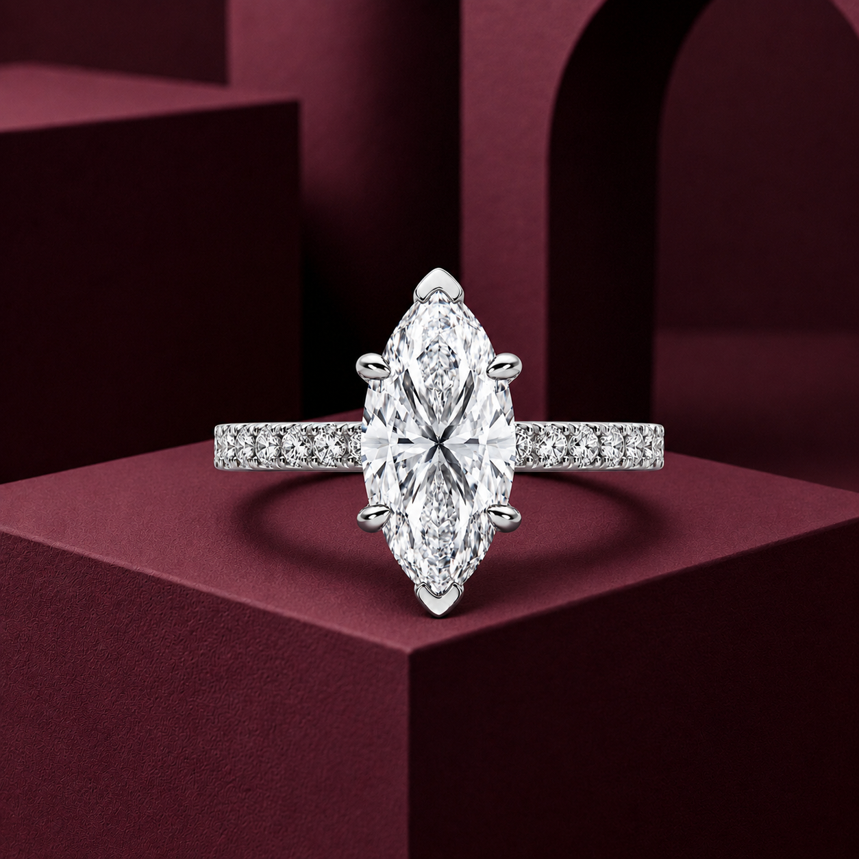 marquise cut diamond ring, solitaire rings, halo rings, gold rings, marquise cut engagement ring, gold rings for women, 14k gold rings, white gold rings, lab grown diamond rings, diamond rings for women, diamond rings, valentines gift for her, birthday gift for her, moissanite rings, 925 silver rings