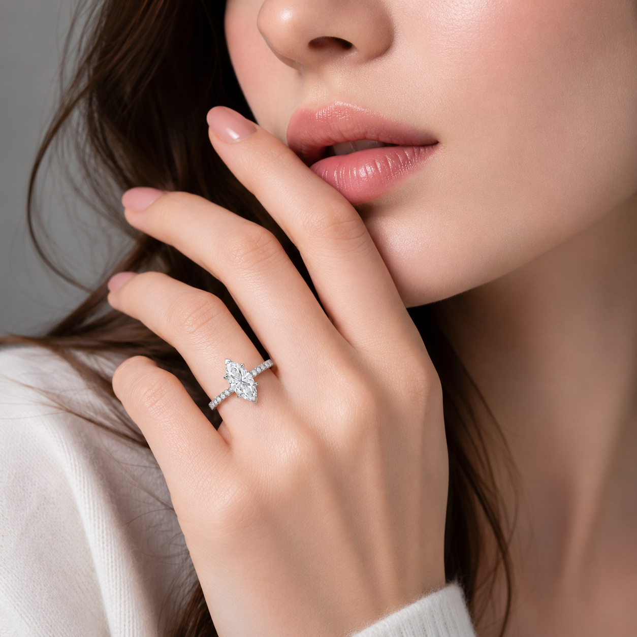 marquise cut diamond ring, solitaire rings, halo rings, gold rings, marquise cut engagement ring, gold rings for women, 14k gold rings, white gold rings, lab grown diamond rings, diamond rings for women, diamond rings, valentines gift for her, birthday gift for her, moissanite rings, 925 silver rings