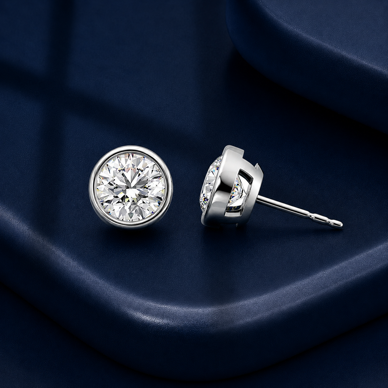 stud earrings, diamond stud earrings, gold stud earrings, stud earrings for women, diamond stud earrings for women, silver stud earrings, moissanite stud earrings, moissanite earrings, silver earrings, sterling silver earrings, silver earrings for women, gift for her, valentines gift for her, birthday gift for her, solitaire studs, 14k gold stud earrings