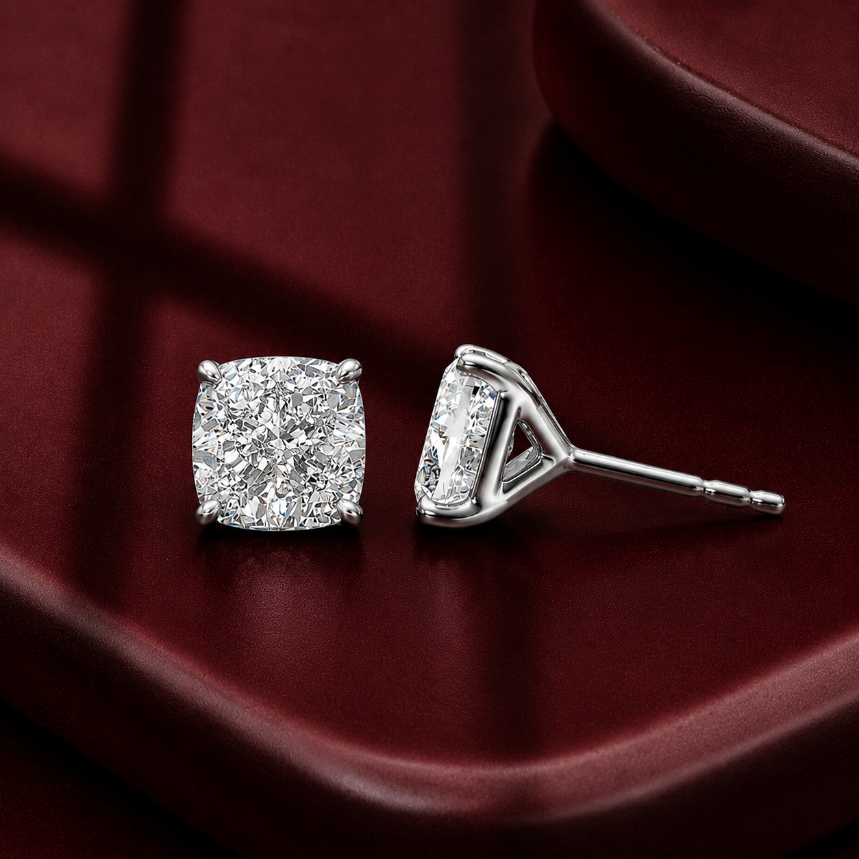 stud earrings, diamond stud earrings, gold stud earrings, stud earrings for women, diamond stud earrings for women, silver stud earrings, moissanite stud earrings, moissanite earrings, silver earrings, sterling silver earrings, silver earrings for women, gift for her, valentines gift for her, birthday gift for her, solitaire studs, 14k gold stud earrings