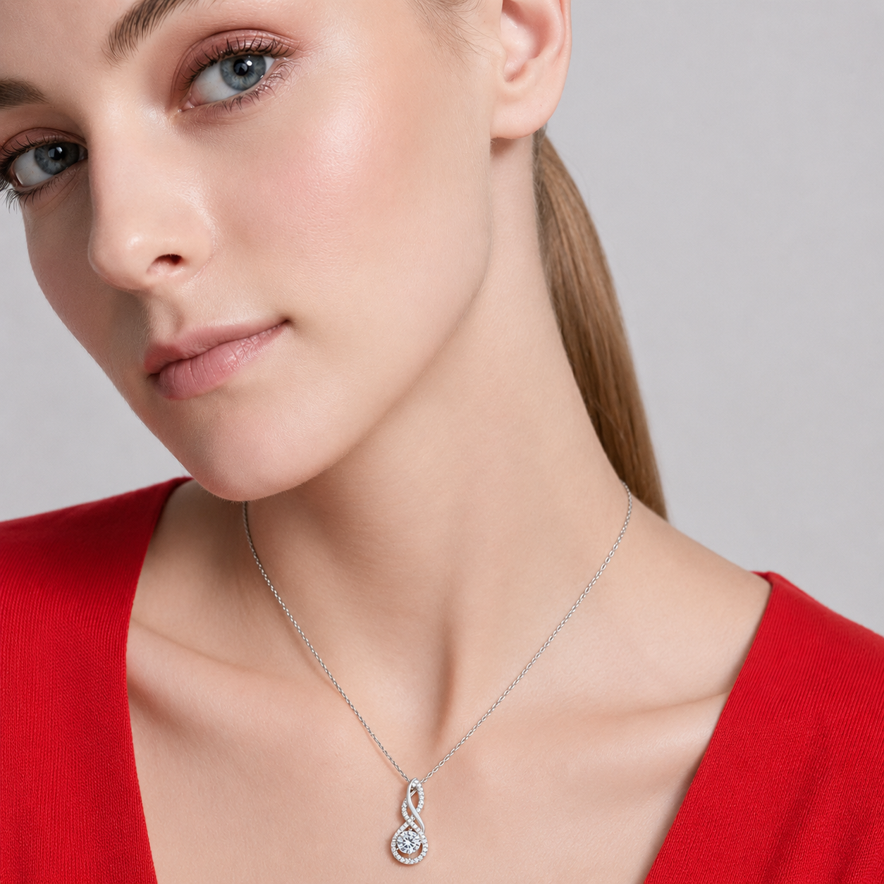 moissanite pendant, pendant necklace, gold pendant necklace, silver pendant necklace, diamond pendant, custom moissanite pendant, gold necklace, gold necklace women, white gold necklace, 14k gold necklace, valentines gift for her, birthday gift for her