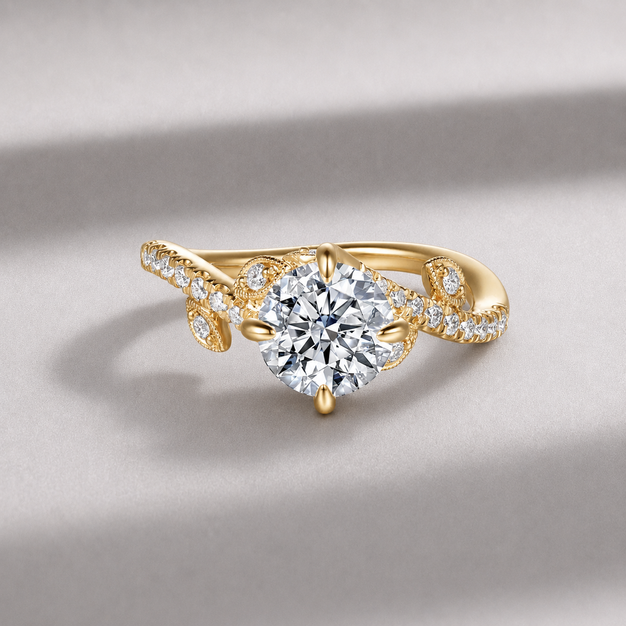 round cut diamond ring, solitaire rings, halo rings, gold rings, round cut engagement ring, gold rings for women, 14k gold rings, white gold rings, lab grown diamond rings, diamond rings for women, diamond rings, valentines gift for her, birthday gift for her, moissanite rings, 925 silver rings
