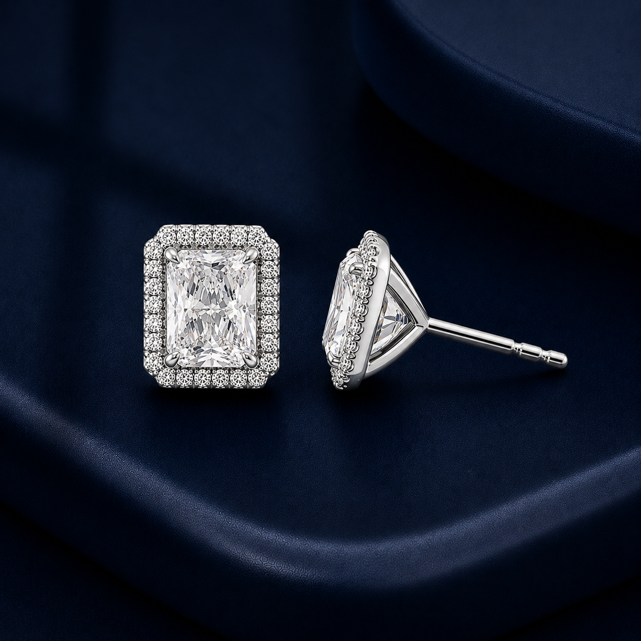 studs, diamond earrings, gold earrings, earrings for women, stud earrings, diamond stud earrings, van cleef earrings, dior earrings, moissanite earrings, silver earrings, sterling silver earrings, silver earrings for women, gift for her, valentines gift for her, birthday gift for her, solitaire studs, 14k gold stud earrings