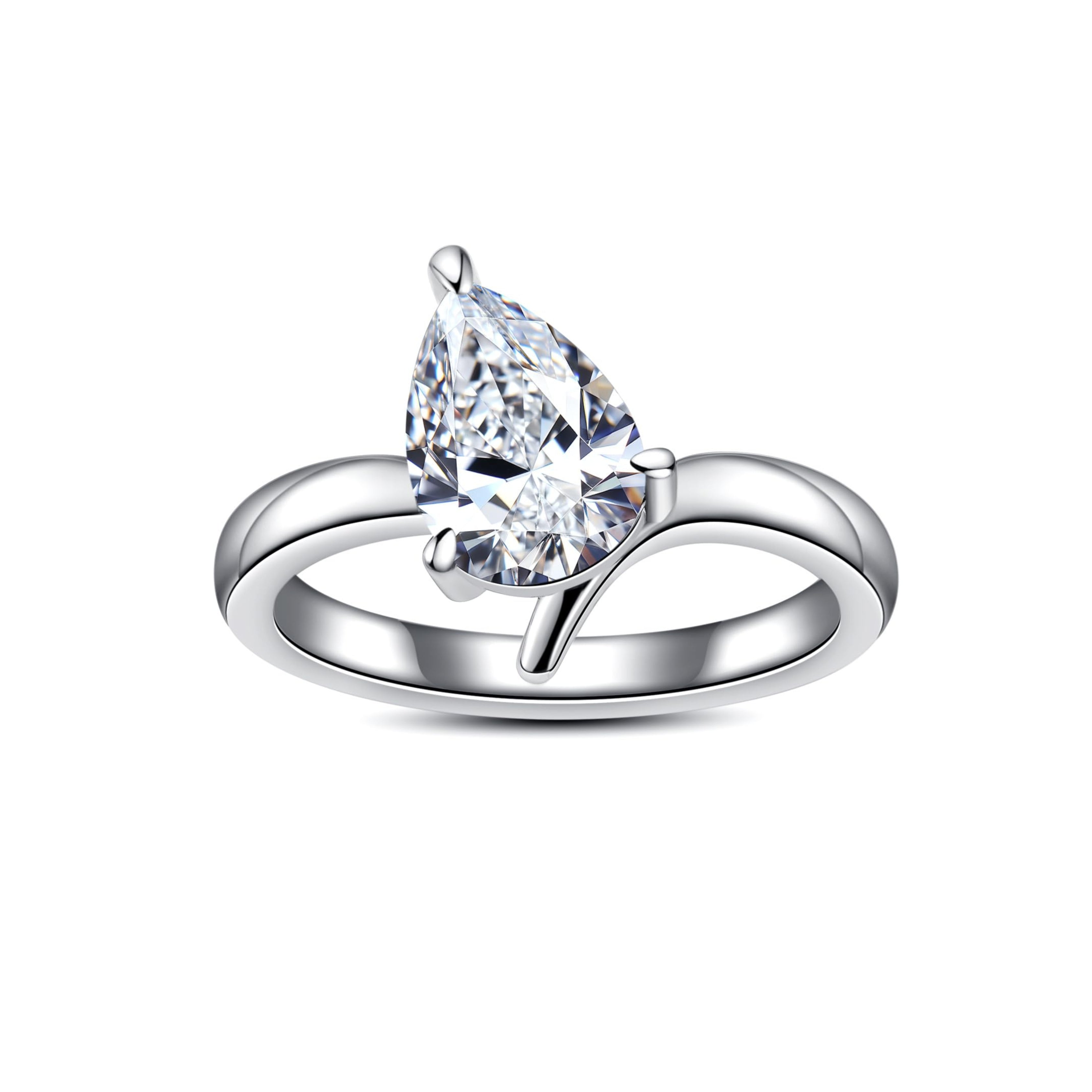 pear cut diamond ring, pear cut engagement ring, solitaire rings, halo rings, gold rings, engagement rings, engagement rings for women, moissanite engagement rings, gold rings for women, 14k gold rings, white gold rings, lab grown diamond rings, diamond rings for women, diamond rings, valentines gift for her, birthday gift for her, moissanite rings, 925 silver rings