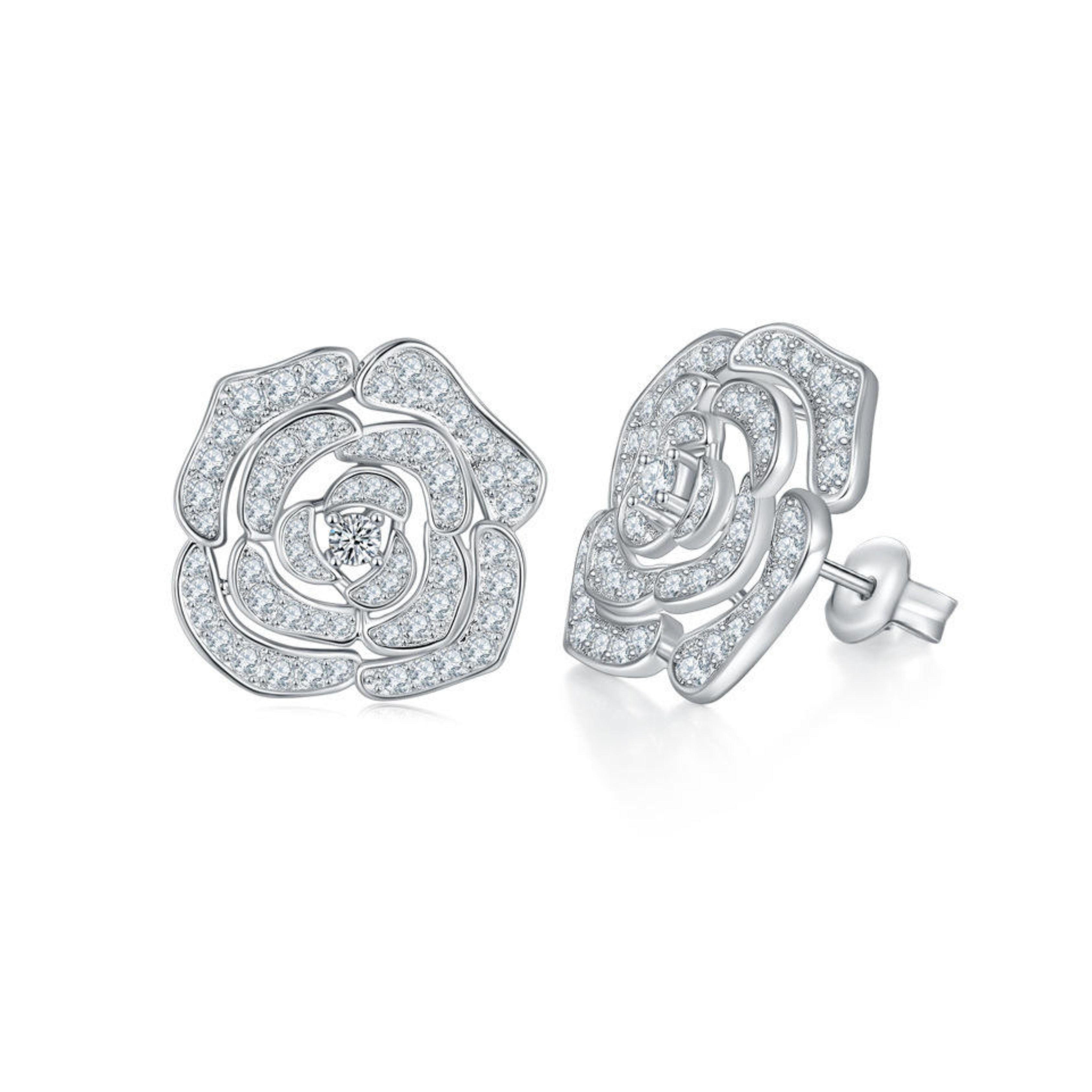 studs, diamond earrings, gold earrings, earrings for women, stud earrings, diamond stud earrings, van cleef earrings, dior earrings, moissanite earrings, silver earrings, sterling silver earrings, silver earrings for women, gift for her, valentines gift for her, birthday gift for her, solitaire studs, 14k gold stud earrings