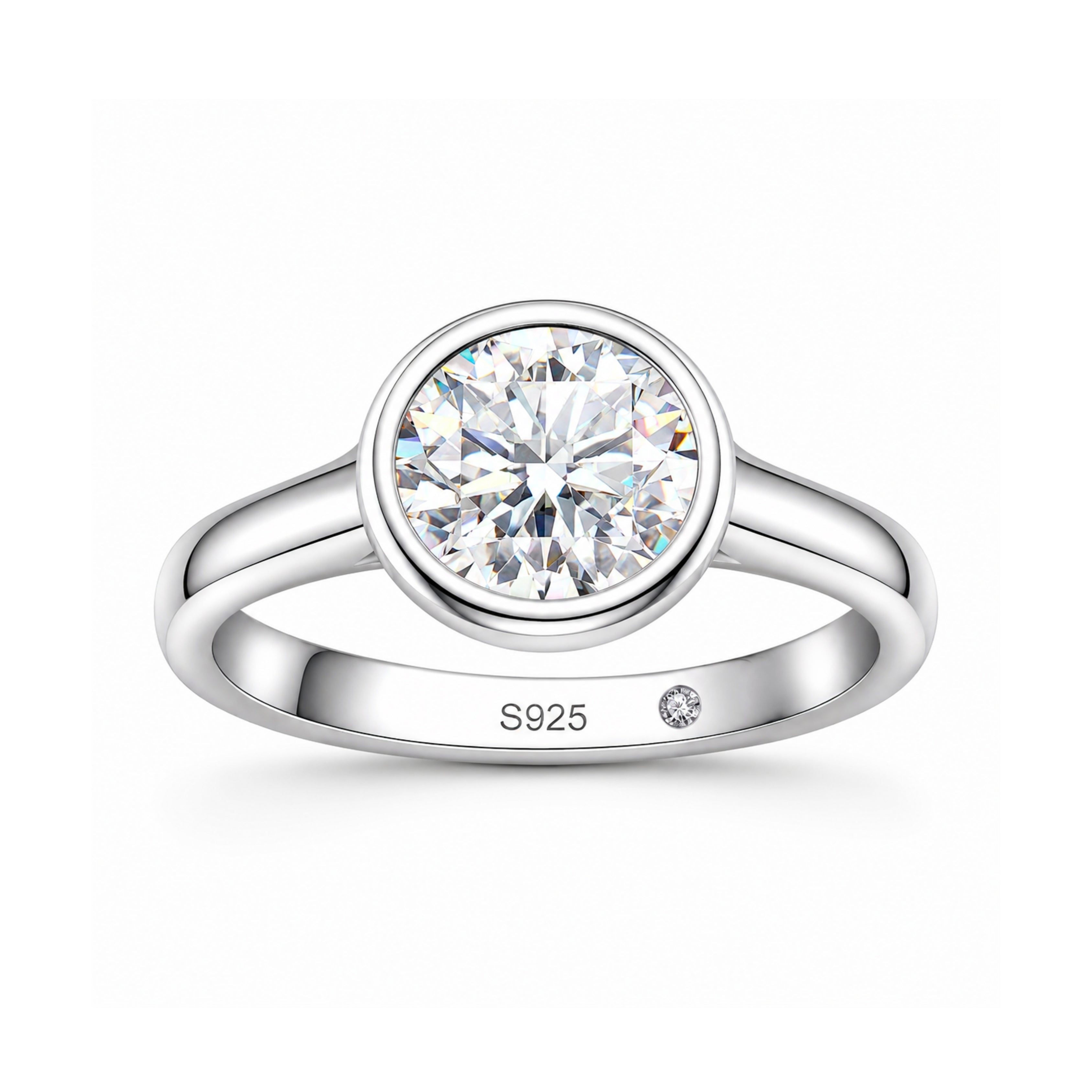 round cut diamond ring, solitaire rings, halo rings, gold rings, round cut engagement ring, gold rings for women, 14k gold rings, white gold rings, lab grown diamond rings, diamond rings for women, diamond rings, valentines gift for her, birthday gift for her, moissanite rings, 925 silver rings