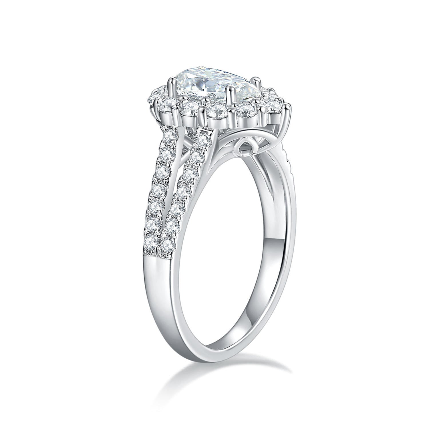 pear cut diamond ring, solitaire rings, halo rings, gold rings, pear cut engagement ring, gold rings for women, 14k gold rings, white gold rings, lab grown diamond rings, diamond rings for women, diamond rings, valentines gift for her, birthday gift for her, moissanite rings, 925 silver rings