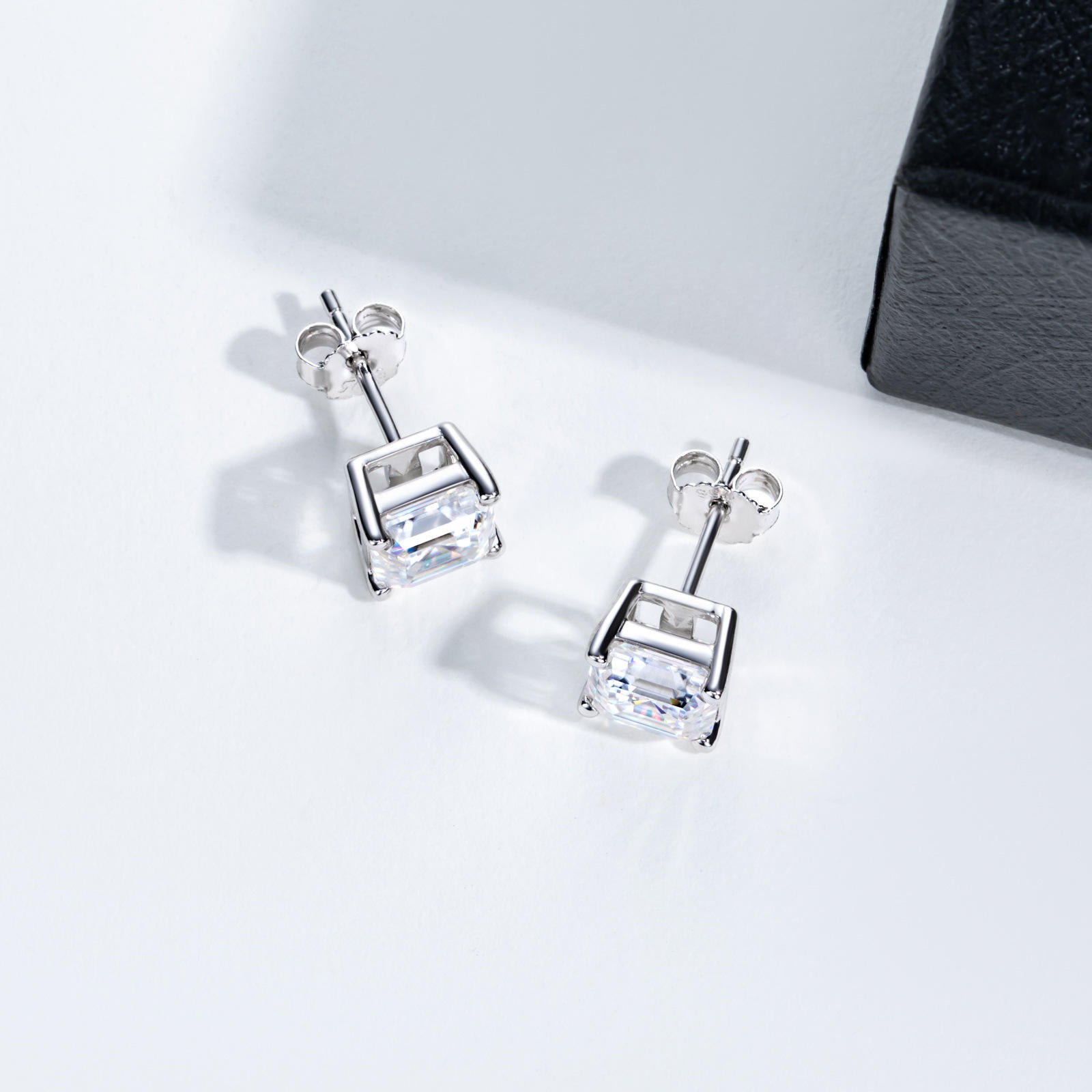 studs, diamond earrings, gold earrings, earrings for women, stud earrings, diamond stud earrings, van cleef earrings, dior earrings, moissanite earrings, silver earrings, sterling silver earrings, silver earrings for women, gift for her, valentines gift for her, birthday gift for her, solitaire studs, moiss