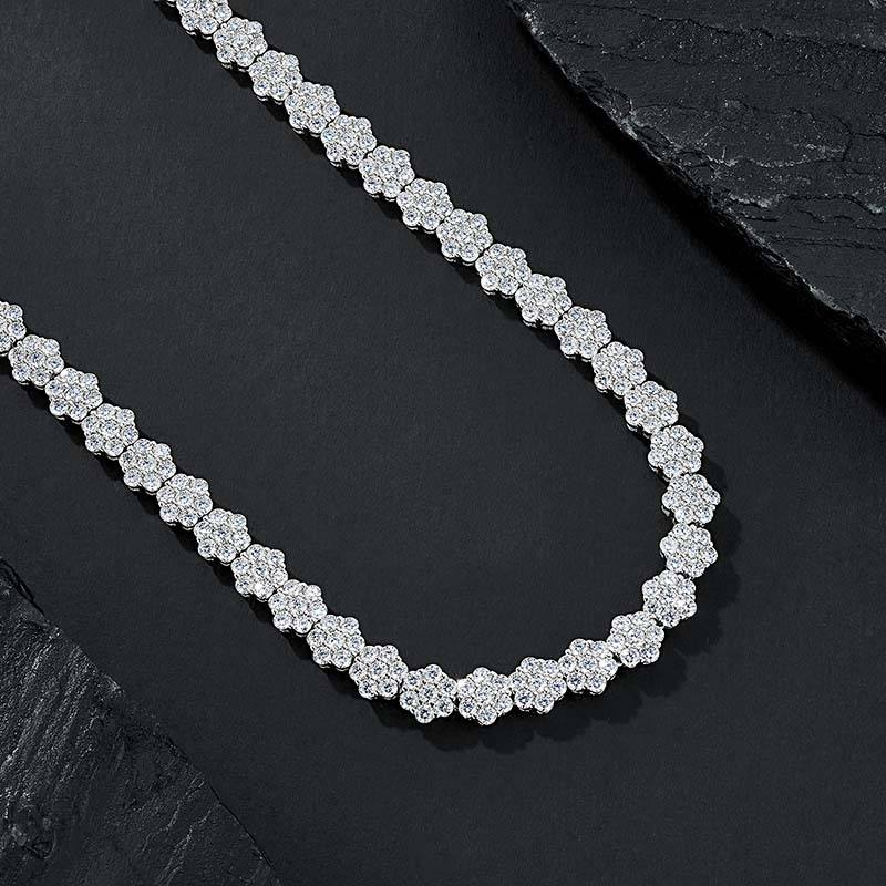 tennis necklace, diamond tennis necklace, tennis necklace diamond, lab grown tennis necklace, tennis necklace womens, lab grown diamond tennis necklace, moissanite tennis necklace, lab diamond tennis necklace, old necklace, gold necklace women, white gold necklace, 14k gold necklace, valentines gift for her, birthday gift for her