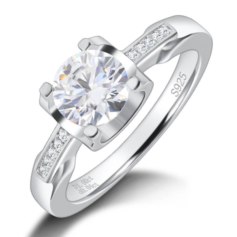 round cut diamond ring, solitaire rings, halo rings, gold rings, round cut engagement ring, gold rings for women, 14k gold rings, white gold rings, lab grown diamond rings, diamond rings for women, diamond rings, valentines gift for her, birthday gift for her, moissanite rings, 925 silver rings