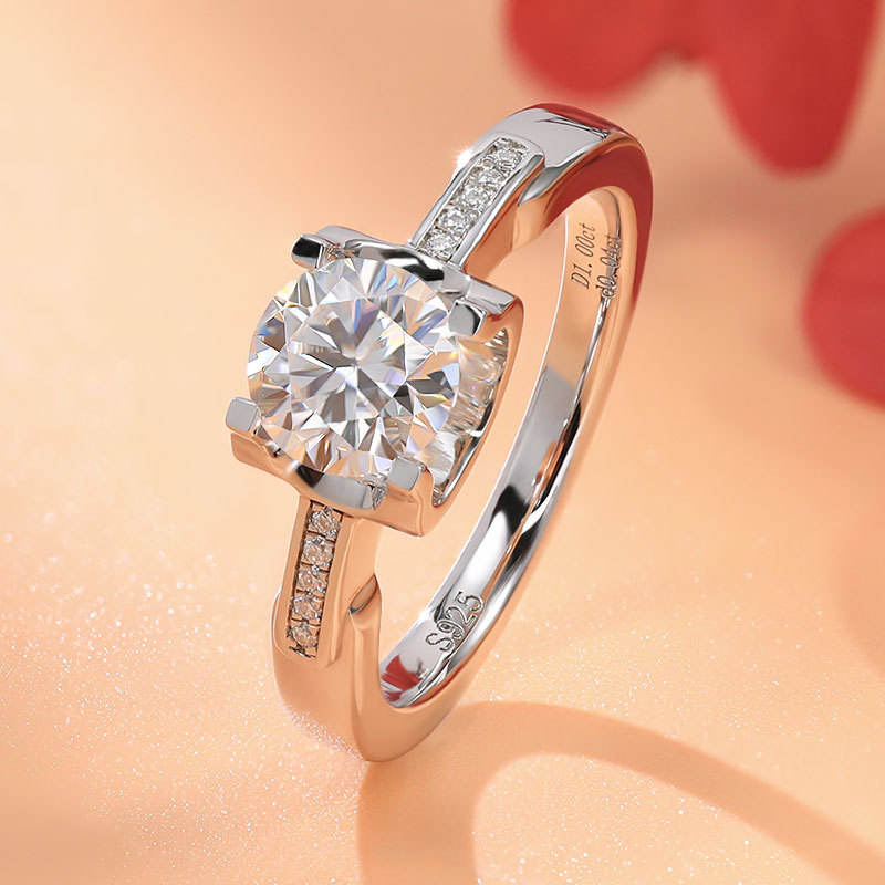 round cut diamond ring, solitaire rings, halo rings, gold rings, round cut engagement ring, gold rings for women, 14k gold rings, white gold rings, lab grown diamond rings, diamond rings for women, diamond rings, valentines gift for her, birthday gift for her, moissanite rings, 925 silver rings