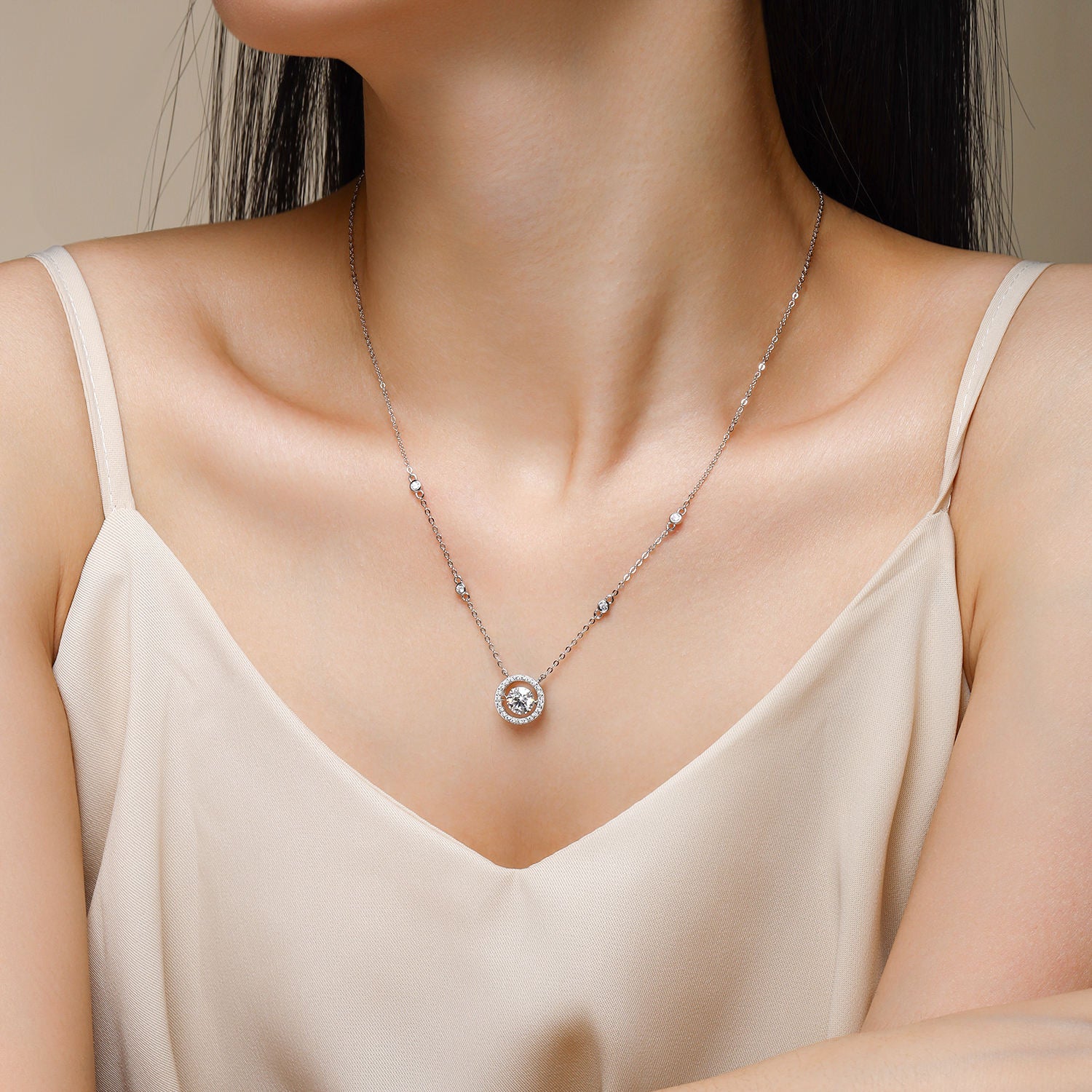 moissanite pendant, pendant necklace, gold pendant necklace, silver pendant necklace, diamond pendant, custom moissanite pendant, gold necklace, gold necklace women, white gold necklace, 14k gold necklace, valentines gift for her, birthday gift for her