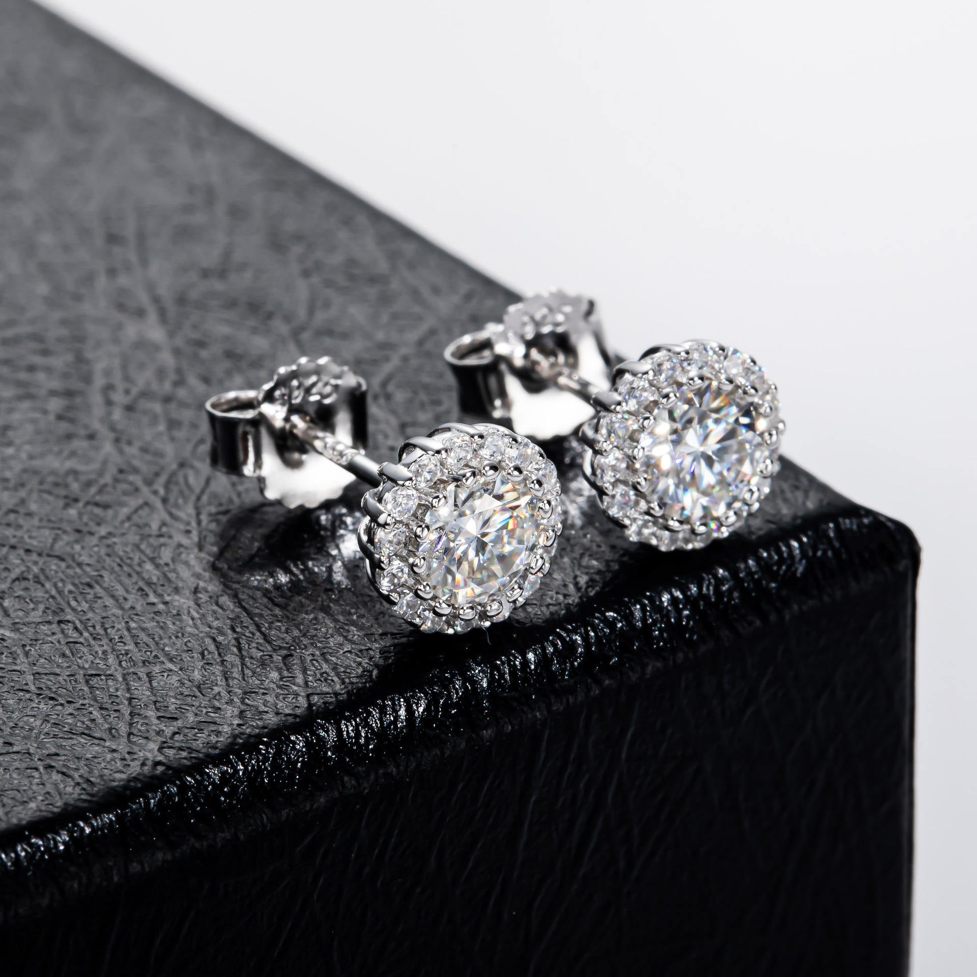 studs, diamond earrings, gold earrings, earrings for women, stud earrings, diamond stud earrings, van cleef earrings, dior earrings, moissanite earrings, silver earrings, sterling silver earrings, silver earrings for women, gift for her, valentines gift for her, birthday gift for her, solitaire studs, moiss