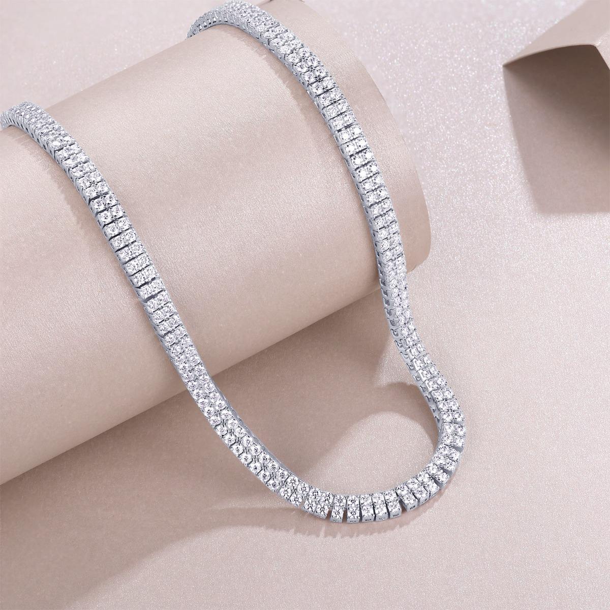 tennis necklace, diamond tennis necklace, tennis necklace diamond, lab grown tennis necklace, tennis necklace womens, lab grown diamond tennis necklace, moissanite tennis necklace, lab diamond tennis necklace, old necklace, gold necklace women, white gold necklace, 14k gold necklace, valentines gift for her, birthday gift for her