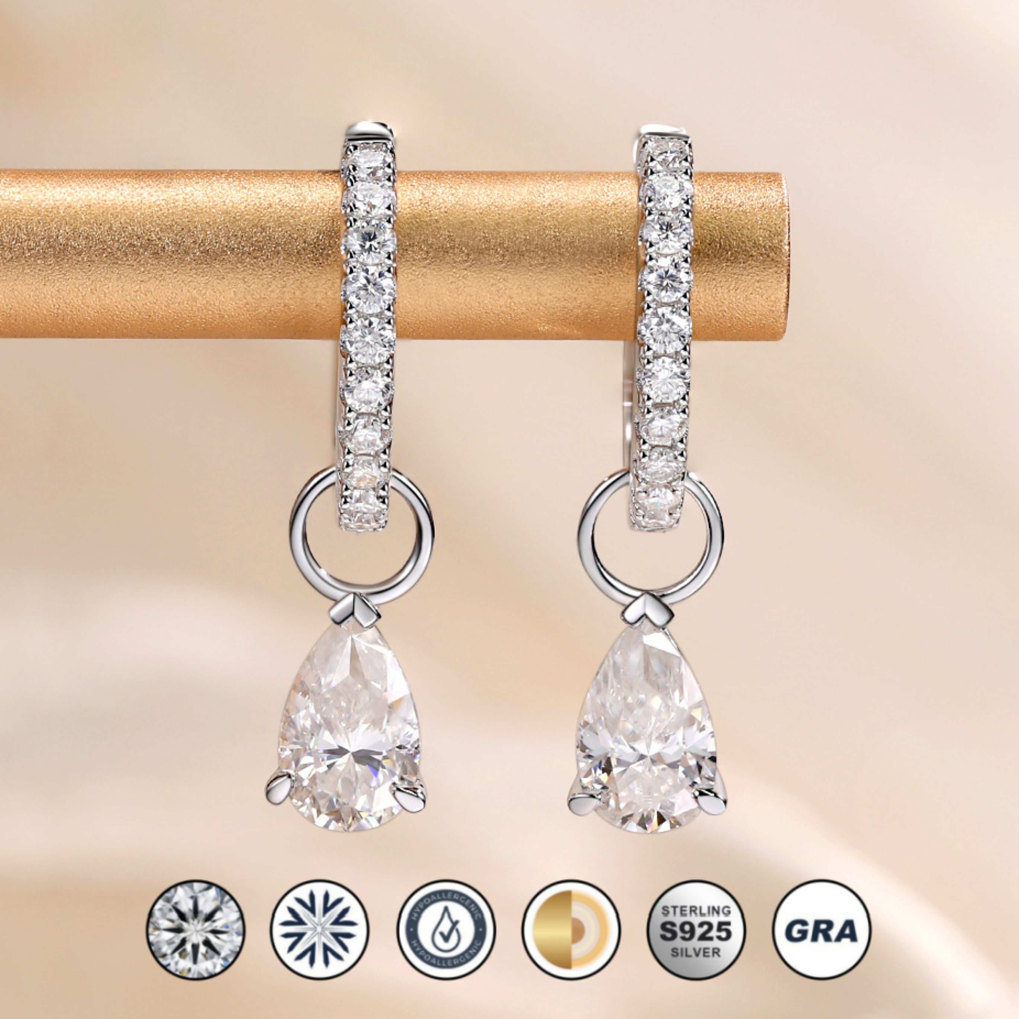 earrings, huggie earrings, diamond earrings, gold earrings, hoop earrings, gold huggie earrings, drop earrings, diamond drop earrings, gold drop earrings, silver drop earrings, lab grown diamond earrings, real diamond earrings, lab created diamond earrings, valentines gift for her, birthday gift for her