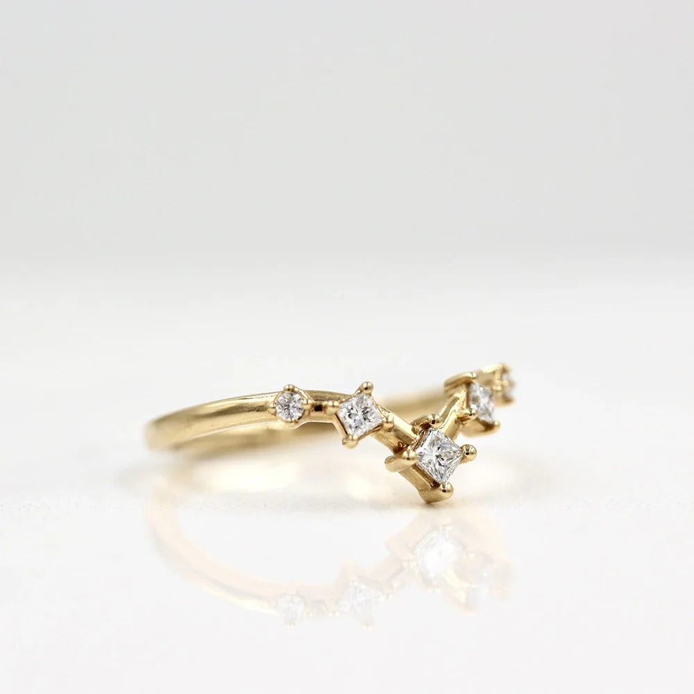 chevron ring, v shaped band, v shaped ring for her, chevron band, round cut diamond ring, round cut engagement ring, gold rings, eternity ring, engagement rings, engagement rings for women, moissanite engagement rings, gold rings for women, 14k gold rings, white gold rings, lab grown diamond rings, diamond rings for women, diamond rings, valentines gift for her, birthday gift for her, moissanite rings, 925 silver rings