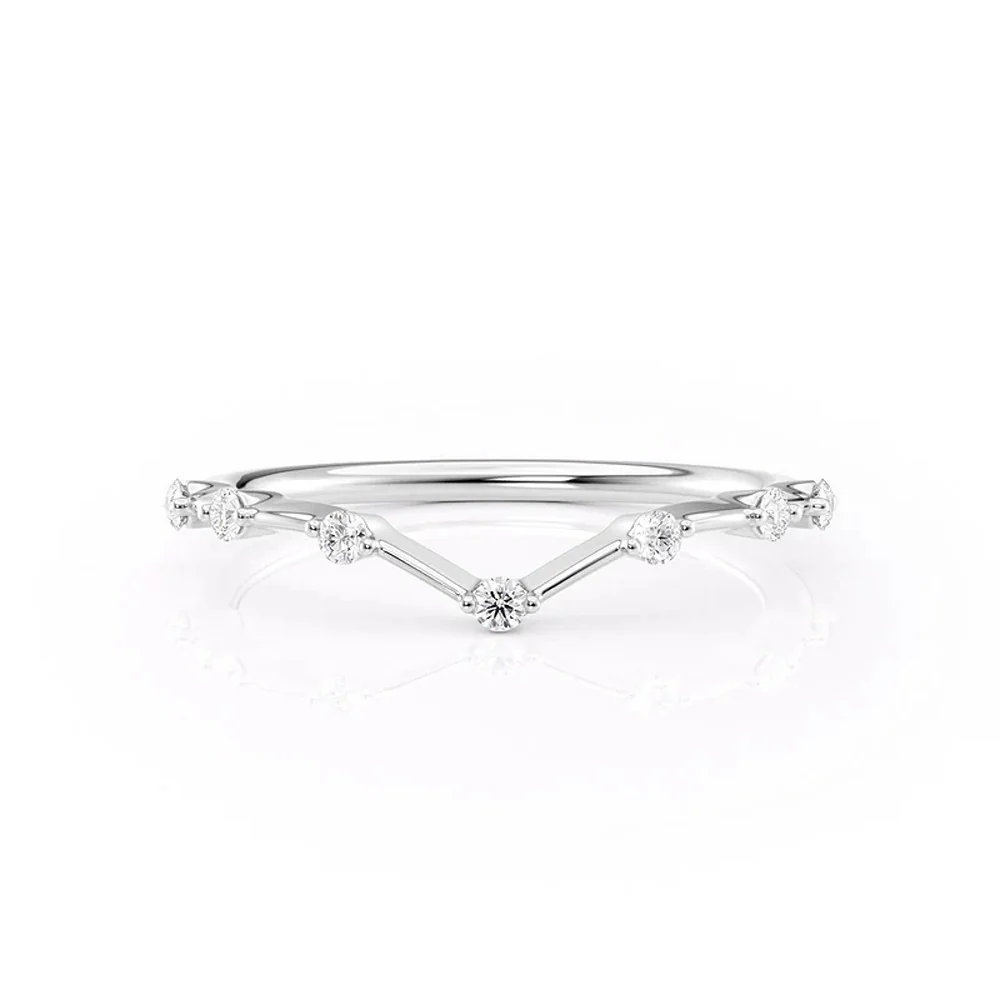 chevron ring, v shaped band, v shaped ring for her, chevron band, round cut diamond ring, round cut engagement ring, gold rings, eternity ring, engagement rings, engagement rings for women, moissanite engagement rings, gold rings for women, 14k gold rings, white gold rings, lab grown diamond rings, diamond rings for women, diamond rings, valentines gift for her, birthday gift for her, moissanite rings, 925 silver rings