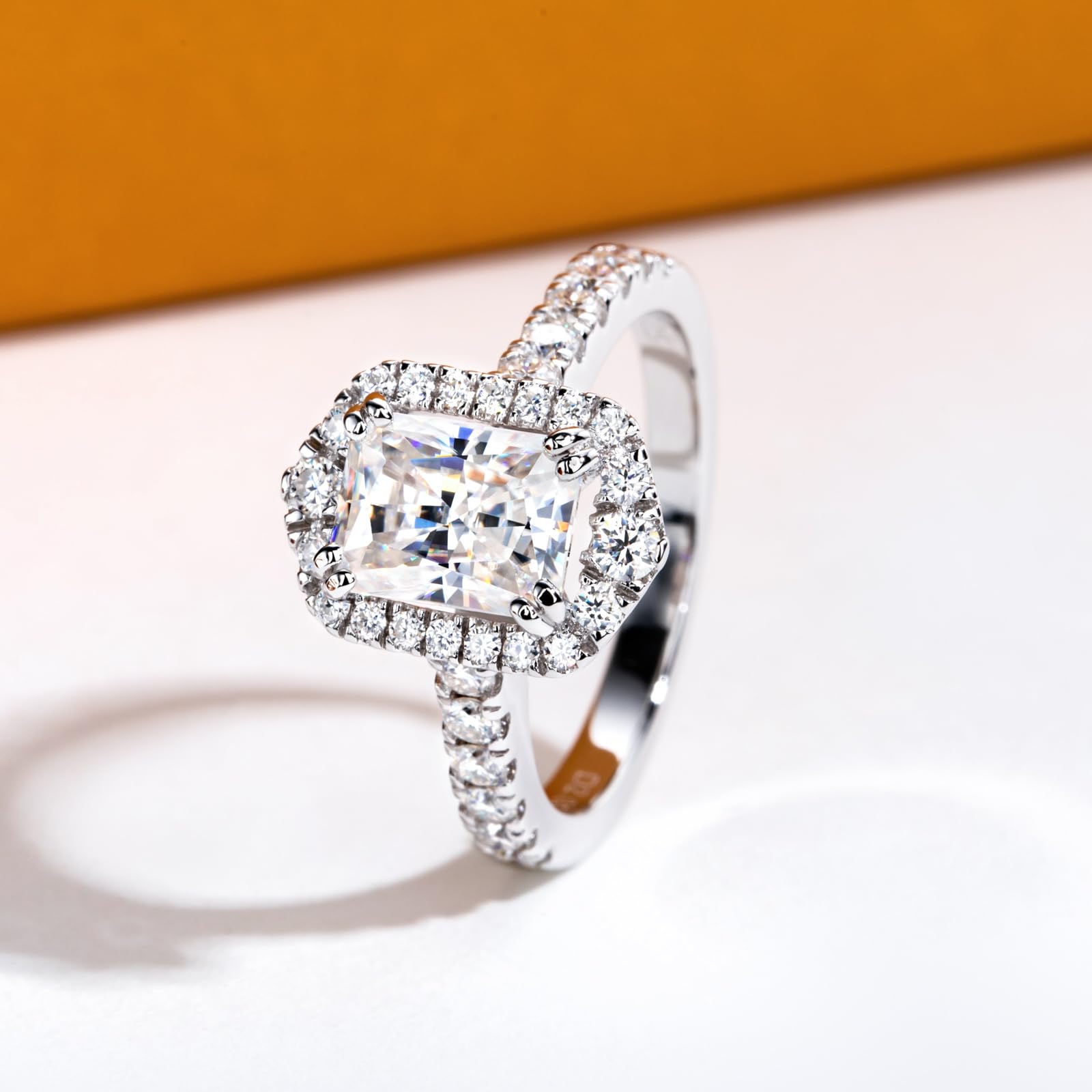 radiant cut diamond ring, solitaire rings, halo rings, gold rings, emerald cut engagement ring, gold rings for women, 14k gold rings, white gold rings, lab grown diamond rings, diamond rings for women, diamond rings, valentines gift for her, birthday gift for her, moissanite rings, 925 silver rings