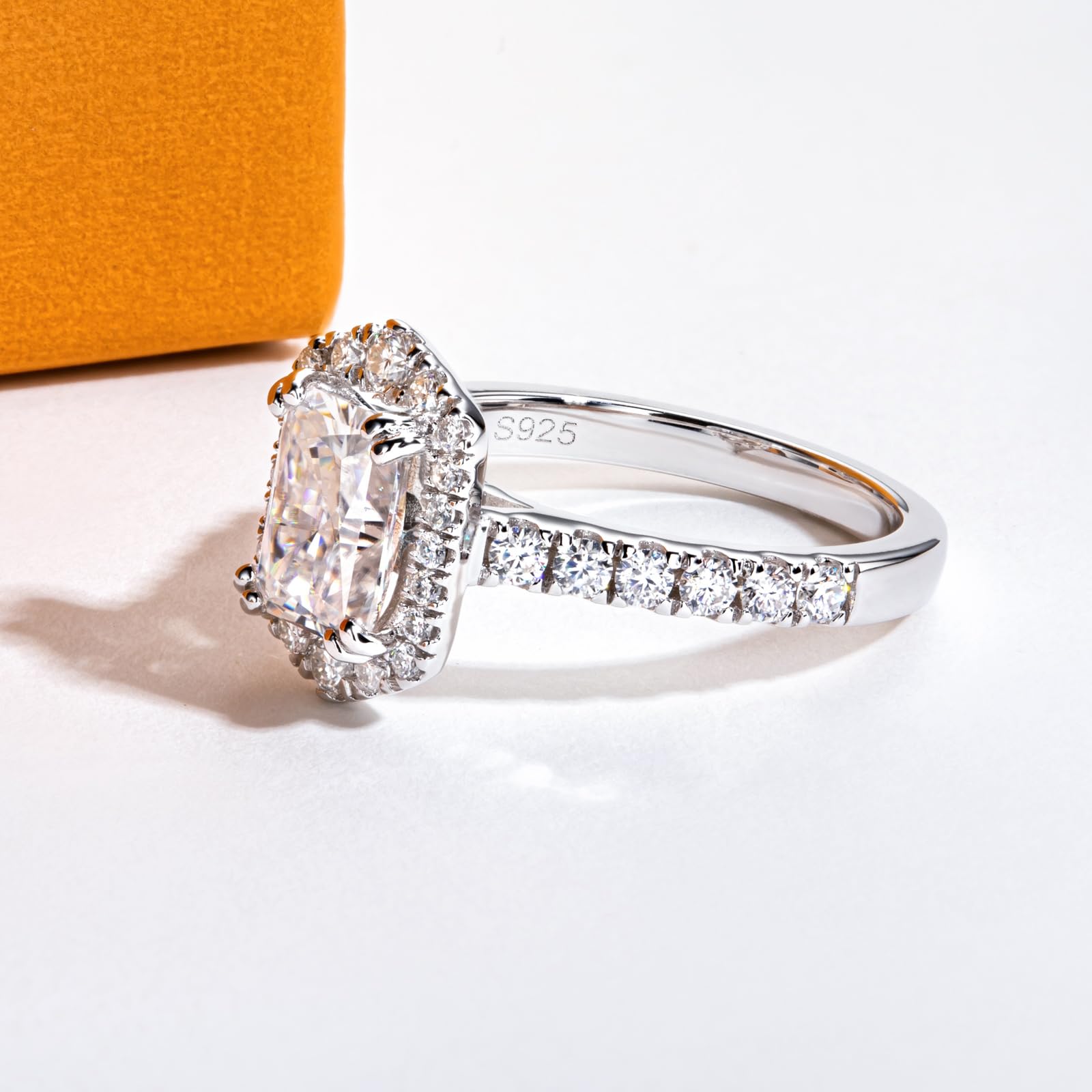 radiant cut diamond ring, solitaire rings, halo rings, gold rings, emerald cut engagement ring, gold rings for women, 14k gold rings, white gold rings, lab grown diamond rings, diamond rings for women, diamond rings, valentines gift for her, birthday gift for her, moissanite rings, 925 silver rings