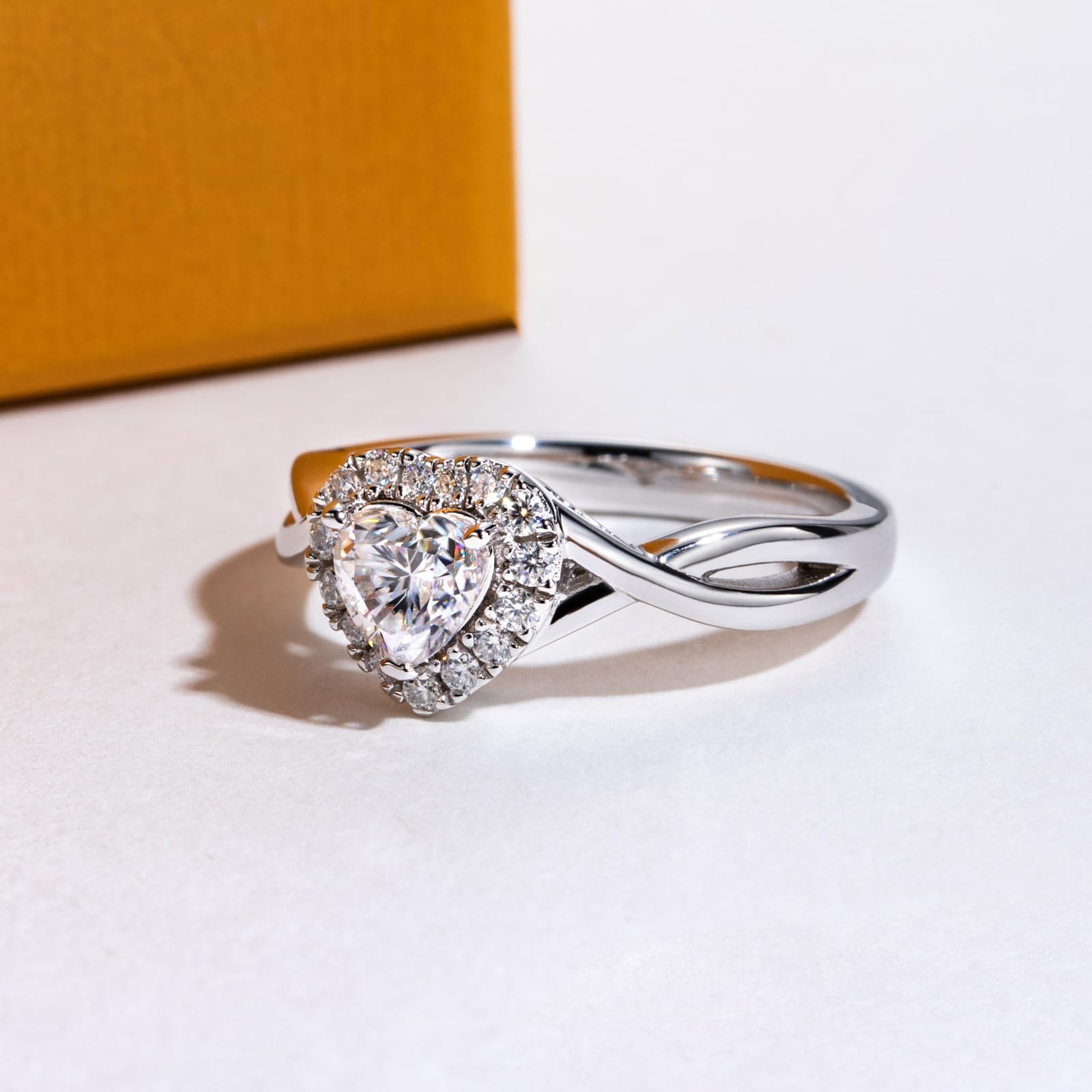 heart cut diamond ring, solitaire rings, halo rings, gold rings, heart cut engagement ring, gold rings for women, 14k gold rings, white gold rings, lab grown diamond rings, diamond rings for women, diamond rings, valentines gift for her, birthday gift for her, moissanite rings, 925 silver rings