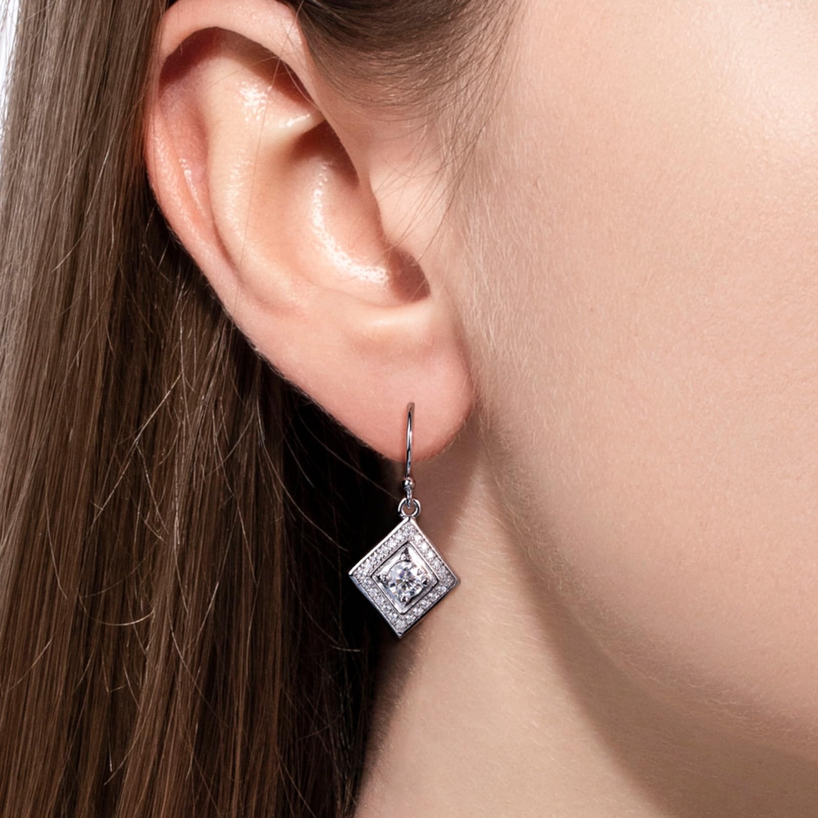 drop earrings, diamond drop earrings, gold drop earrings, silver drop earrings, diamond earrings, diamond earrings for women, lab grown diamond earrings, real diamond earrings, lab created diamond earrings, valentines gift for her, birthday gift for her