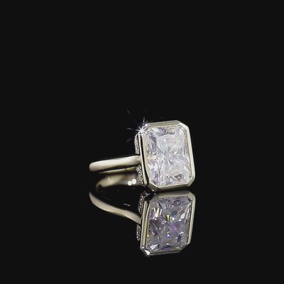 solitaire rings, gold rings, radiant cut engagement ring, gold rings for women, 14k gold rings, white gold rings, lab grown diamond rings, diamond rings for women, diamond rings, valentines gift for her, birthday gift for her, moissanite rings