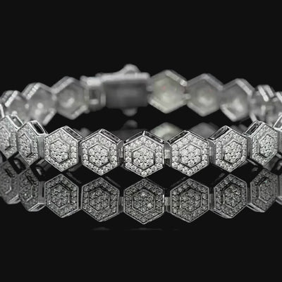 cluster bracelet, bracelet, diamond bracelet, diamond bracelet women, lab grown diamond bracelet, gold bracelet, white gold bracelet, silver bracelet, van cleef bracelet, tennis bracelet, cartier bracelet, givenchy flex bracelet, hermes bracelet, valentines gift for her, birthday gift for her