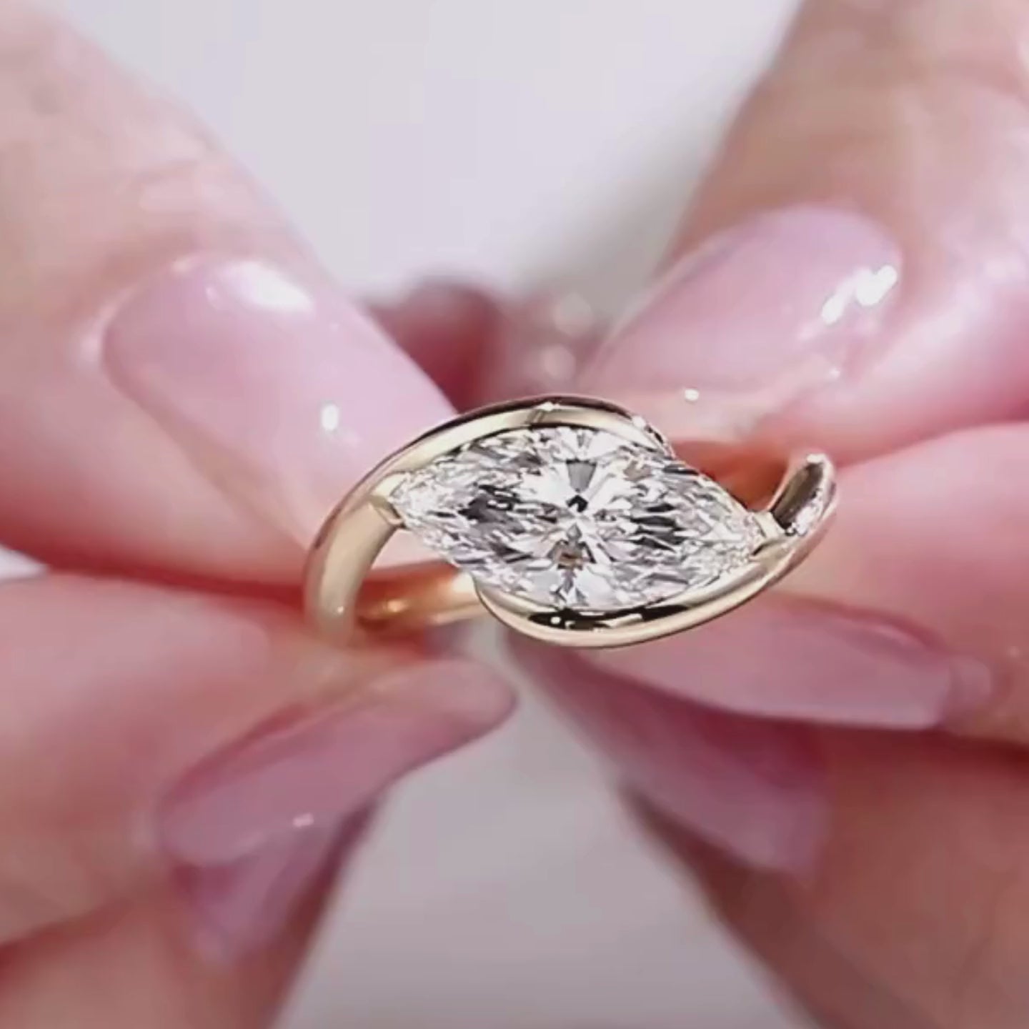 solitaire rings, gold rings, marquise cut engagement ring, gold rings for women, 14k gold rings, white gold rings, lab grown diamond rings, diamond rings for women, diamond rings, valentines gift for her, birthday gift for her, moissanite rings
